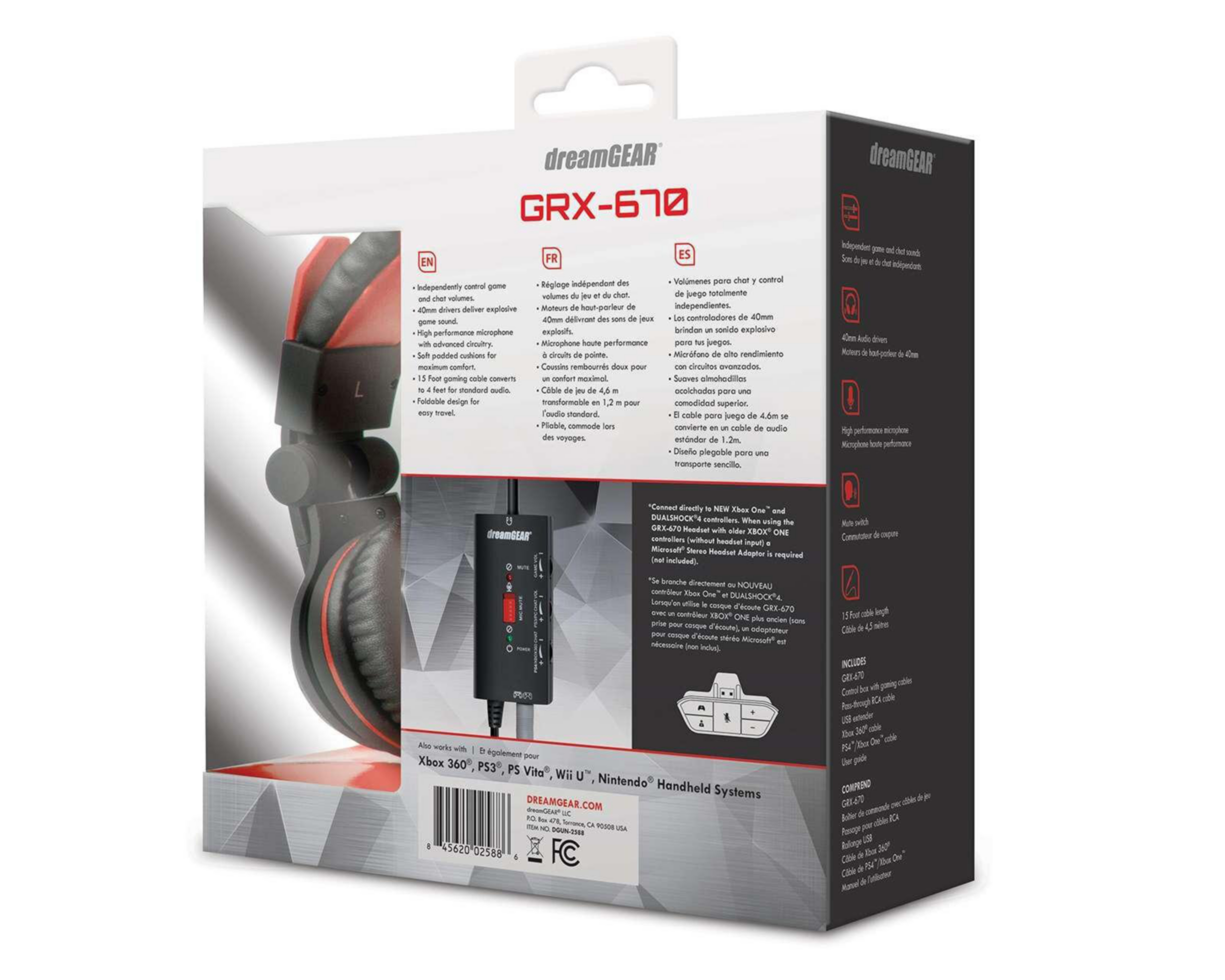 Foto 7 pulgar | Audífonos Alámbricos Dreamgear Gaming DGUN-2588