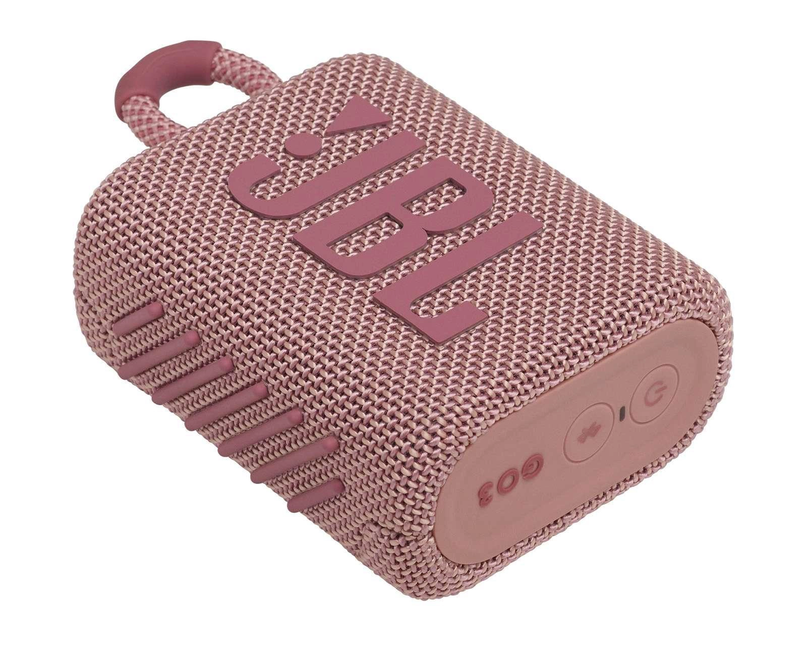 Foto 4 pulgar | Bocina Bluetooth Portátil JBL GO 3 30 W Resistente al Agua
