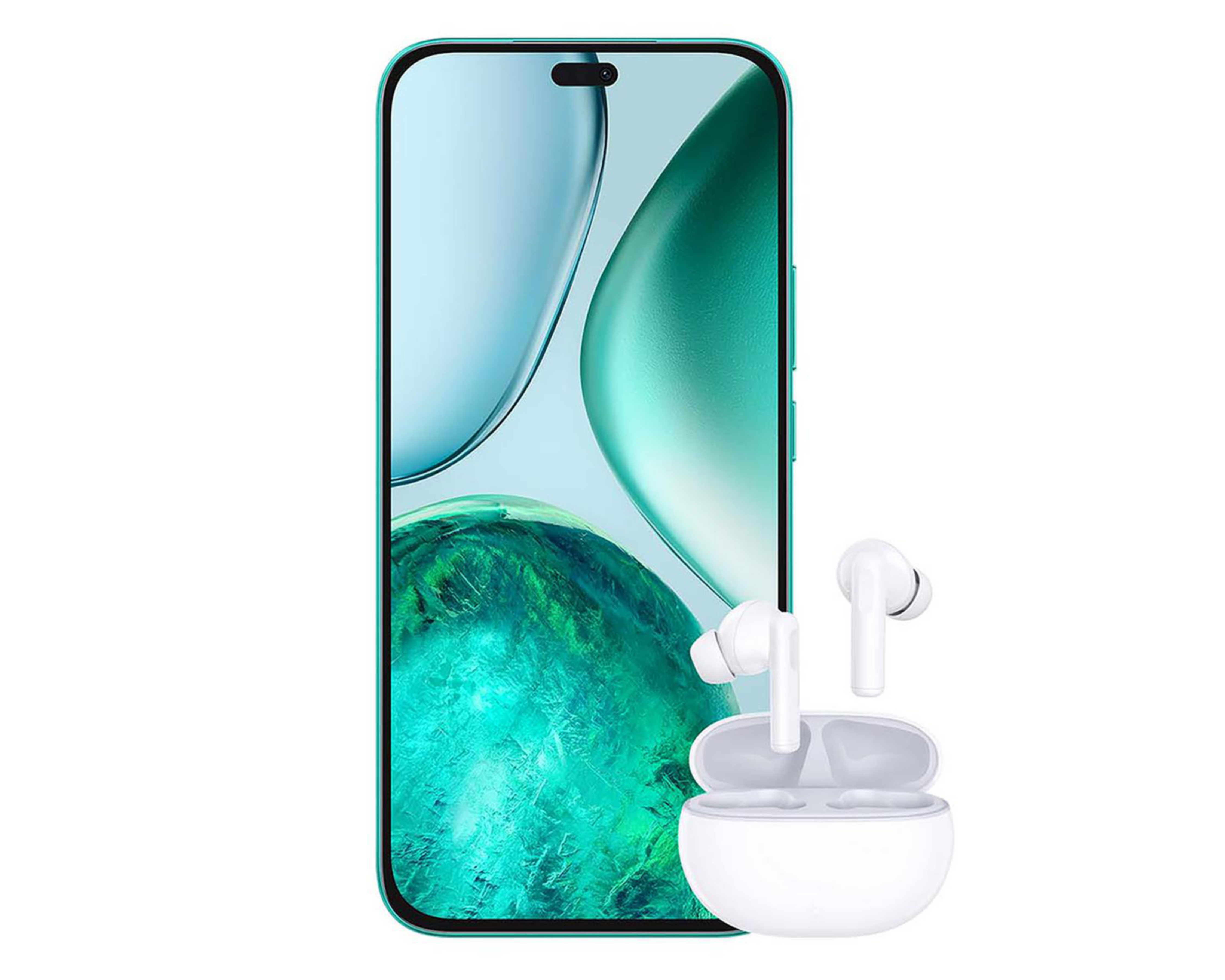 Foto 4 pulgar | Celular Honor X8c Liberado 256 GB Verde + Choice Earbuds X7i