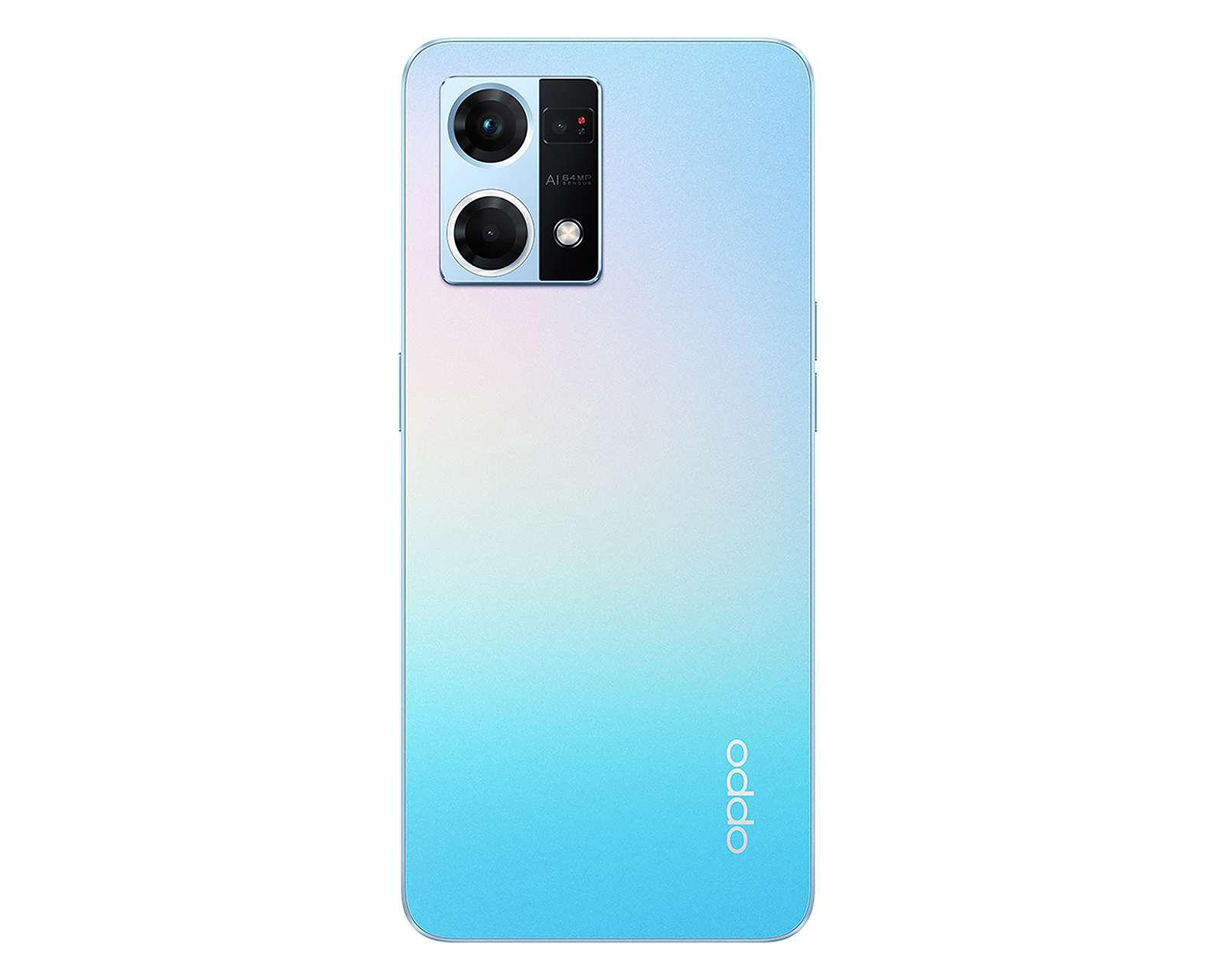 Foto 2 | Telcel OPPO Reno7 128 GB Azul