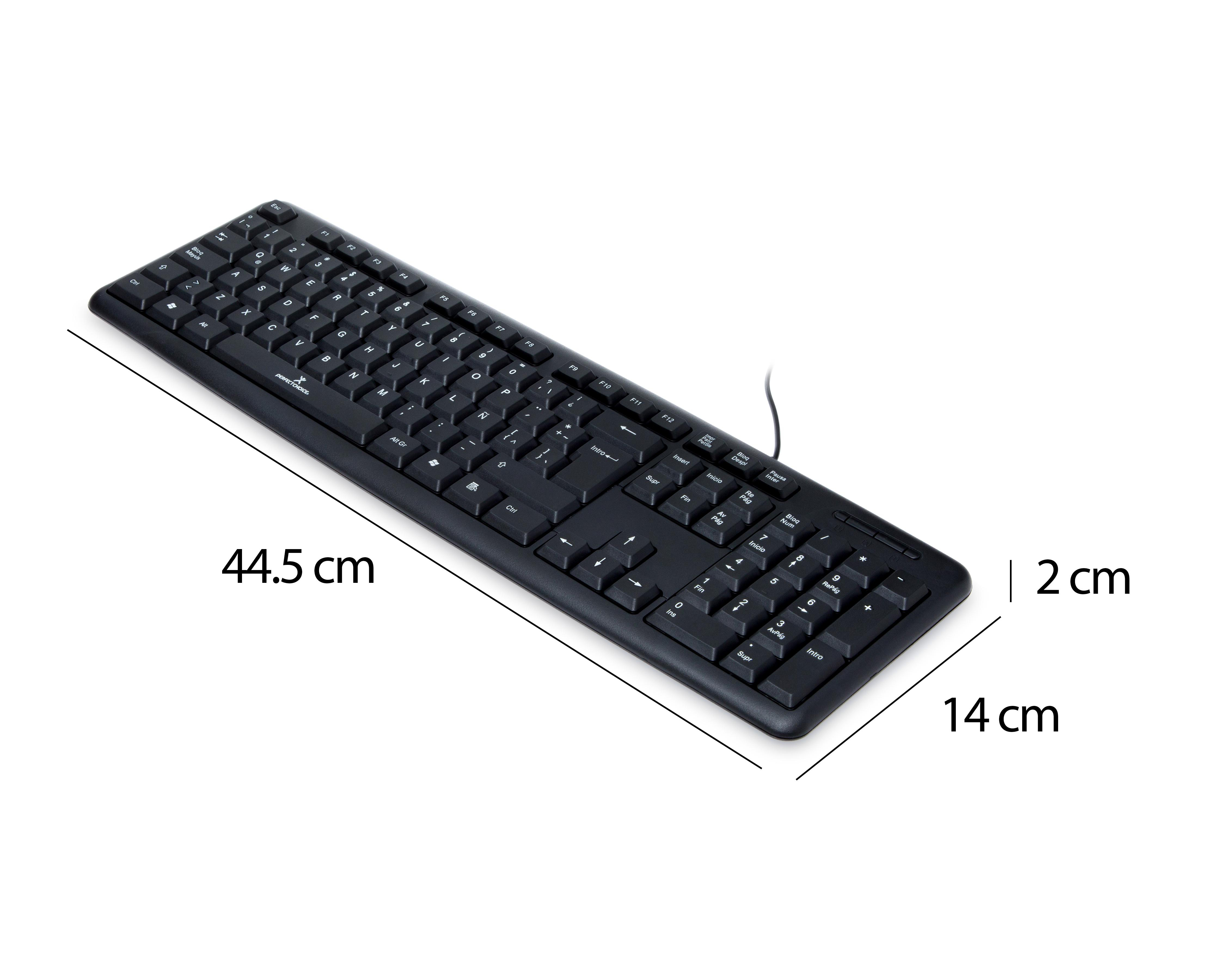 Foto 6 pulgar | Teclado Alámbrico Perfect Choice PC-201038