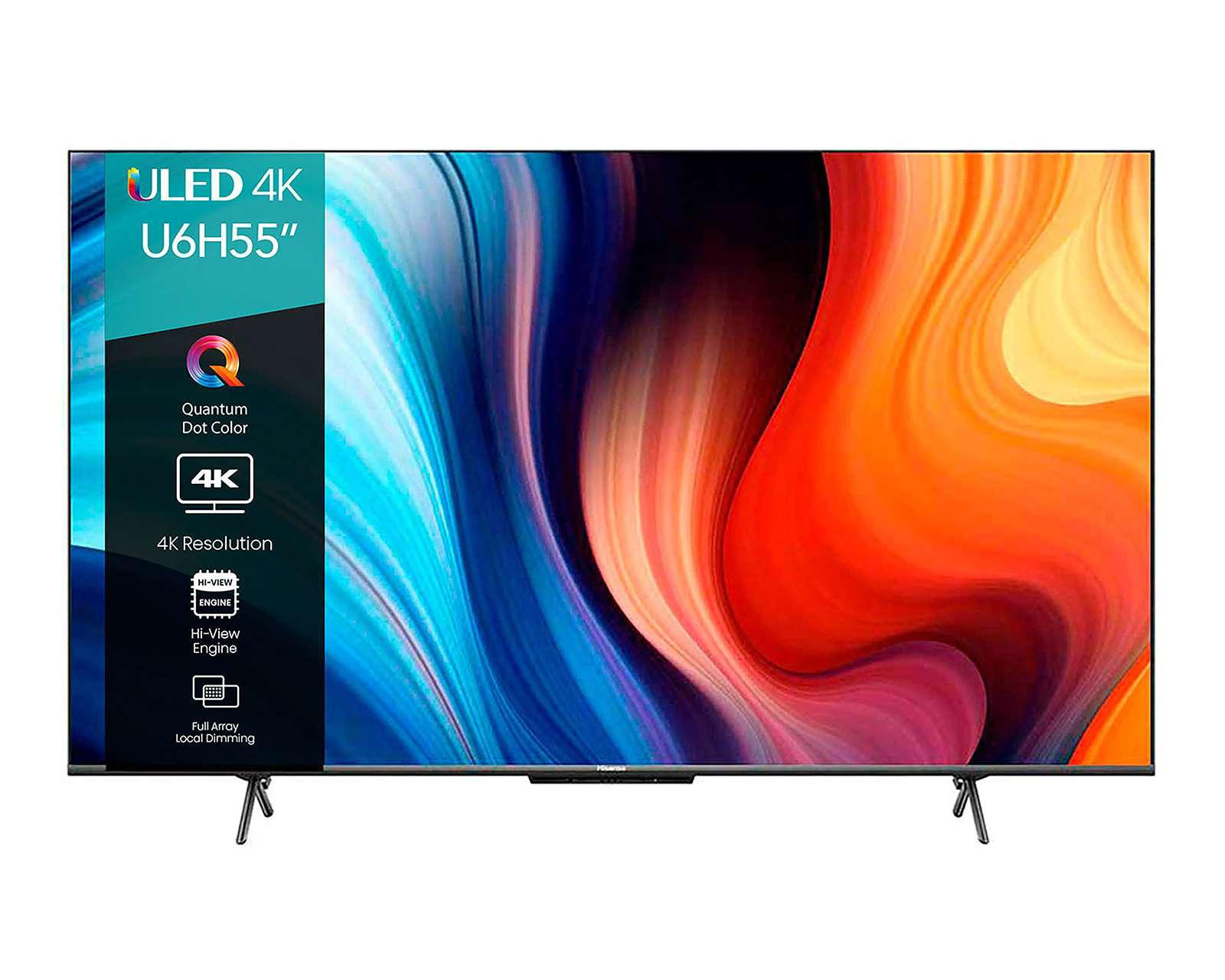Foto 2 pulgar | Pantalla ULED Hisense 55" Ultra HD 4K Smart TV 55U6H