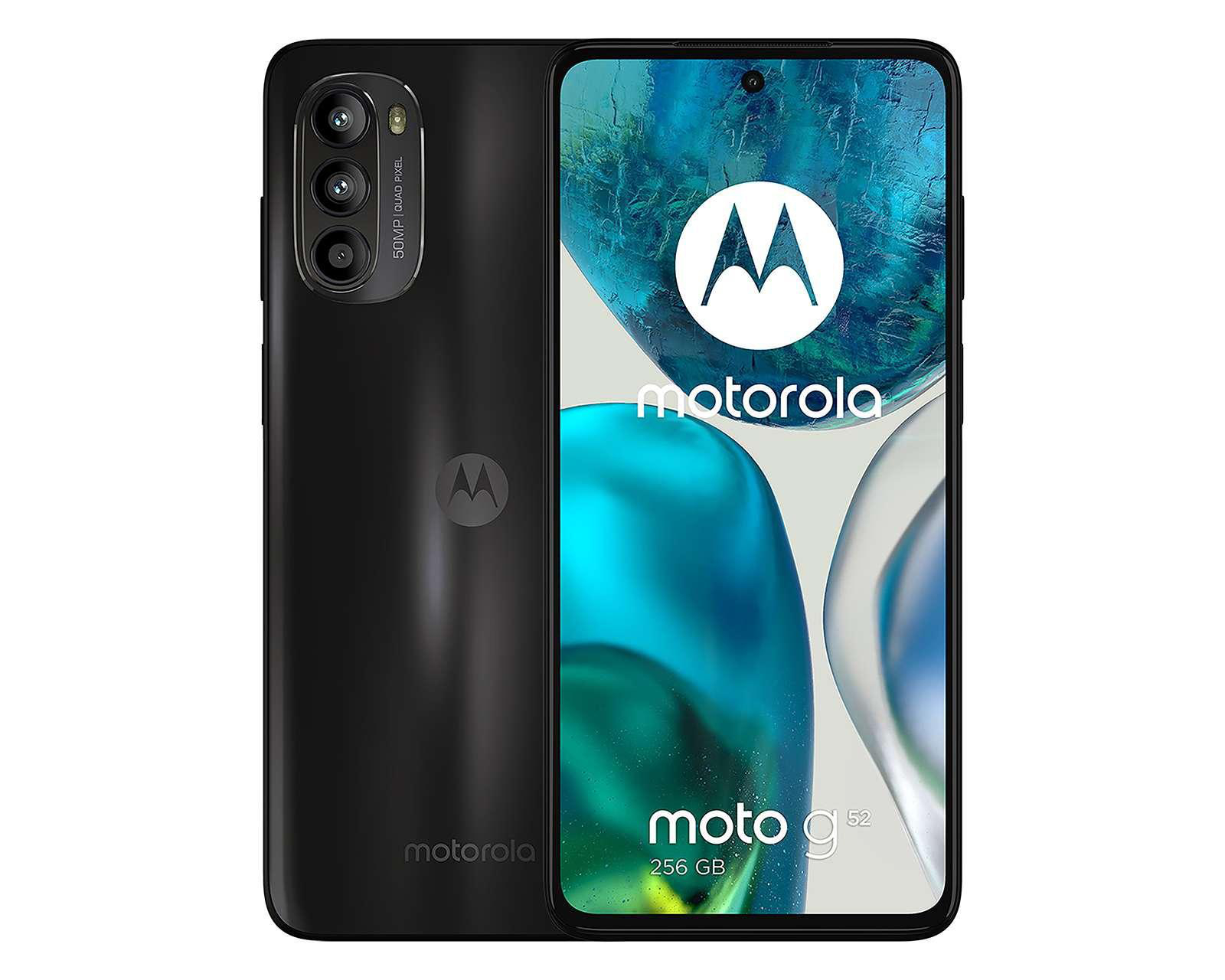 Telcel Motorola G52 256 GB Negro $4,499