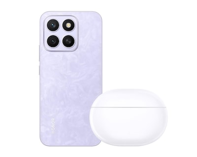 Foto 2 | Movistar Honor X8C 256 GB Morado + Honor Choice Earbuds X7i