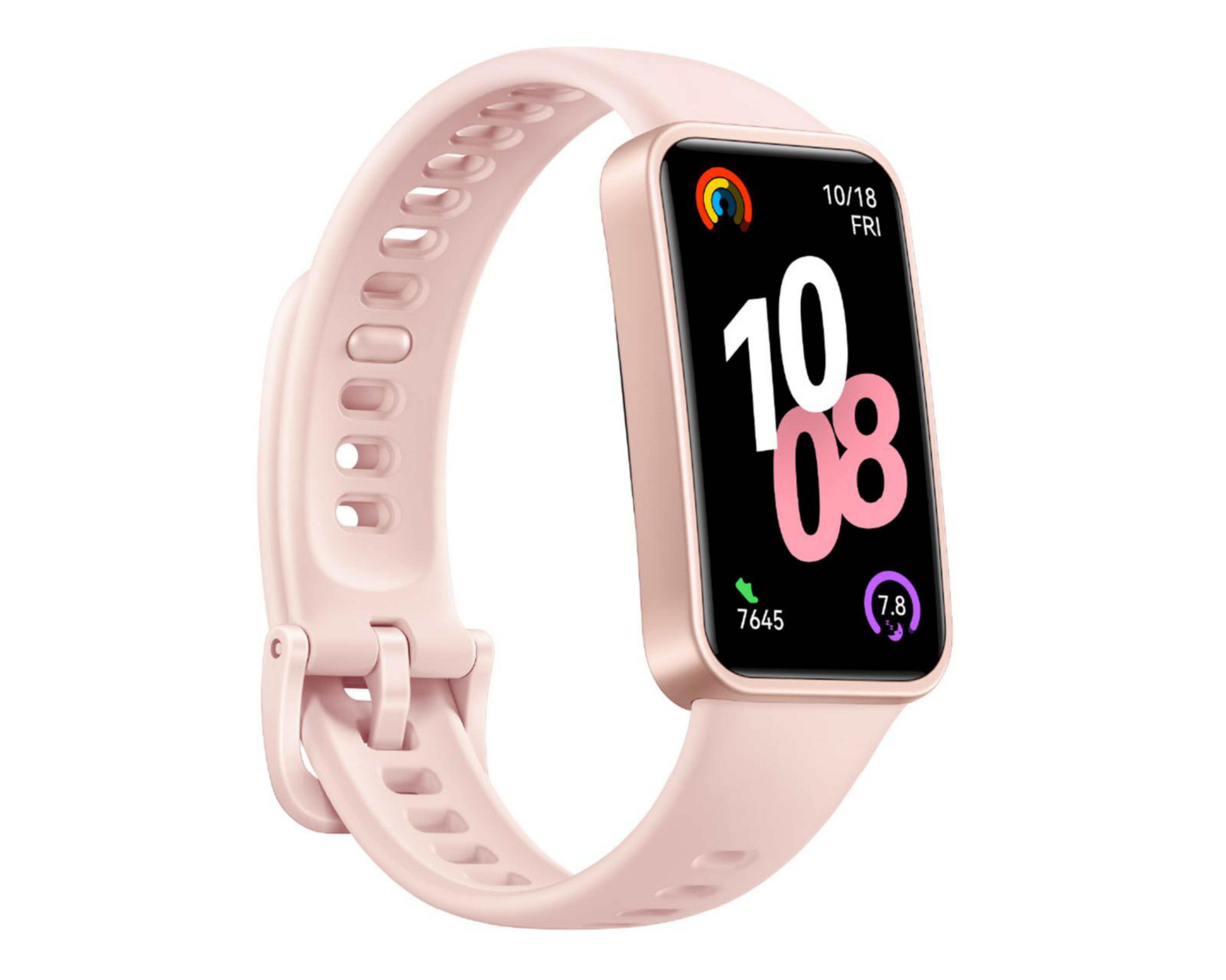 Foto 5 pulgar | Fitband Huawei Band 10 Rosa