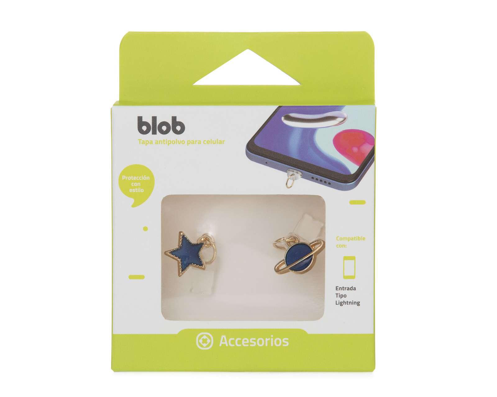 Protector Antipolvo Blob para Tipo Lightning