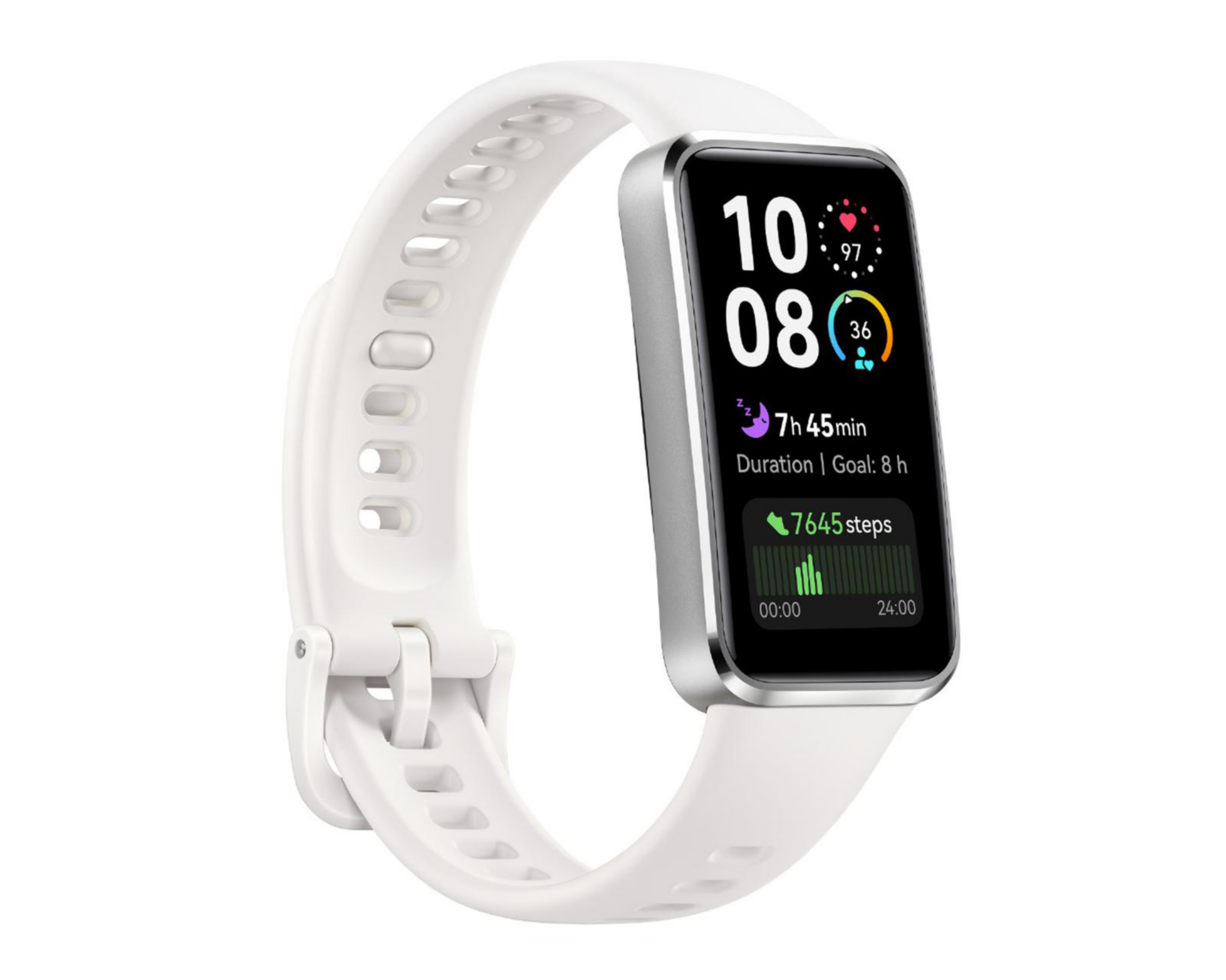 Foto 5 pulgar | Fitband Huawei Band 10 44 mm Blanco