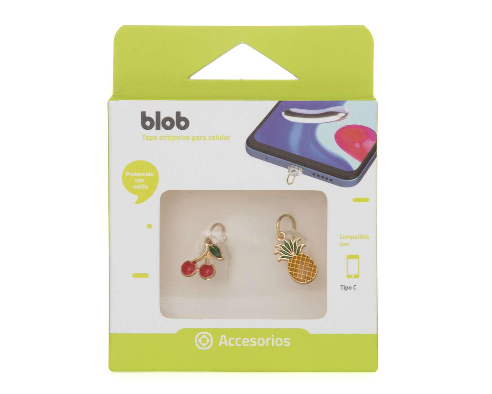 Protector Antipolvo Blob para Puerto Tipo C $9