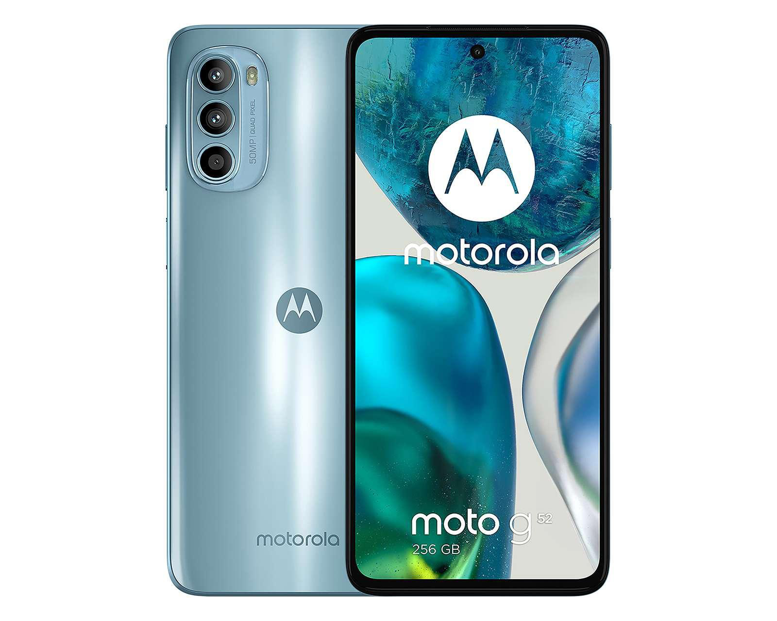 Foto 2 pulgar | AT&T/Unefon Motorola Moto G52 256 GB Azul