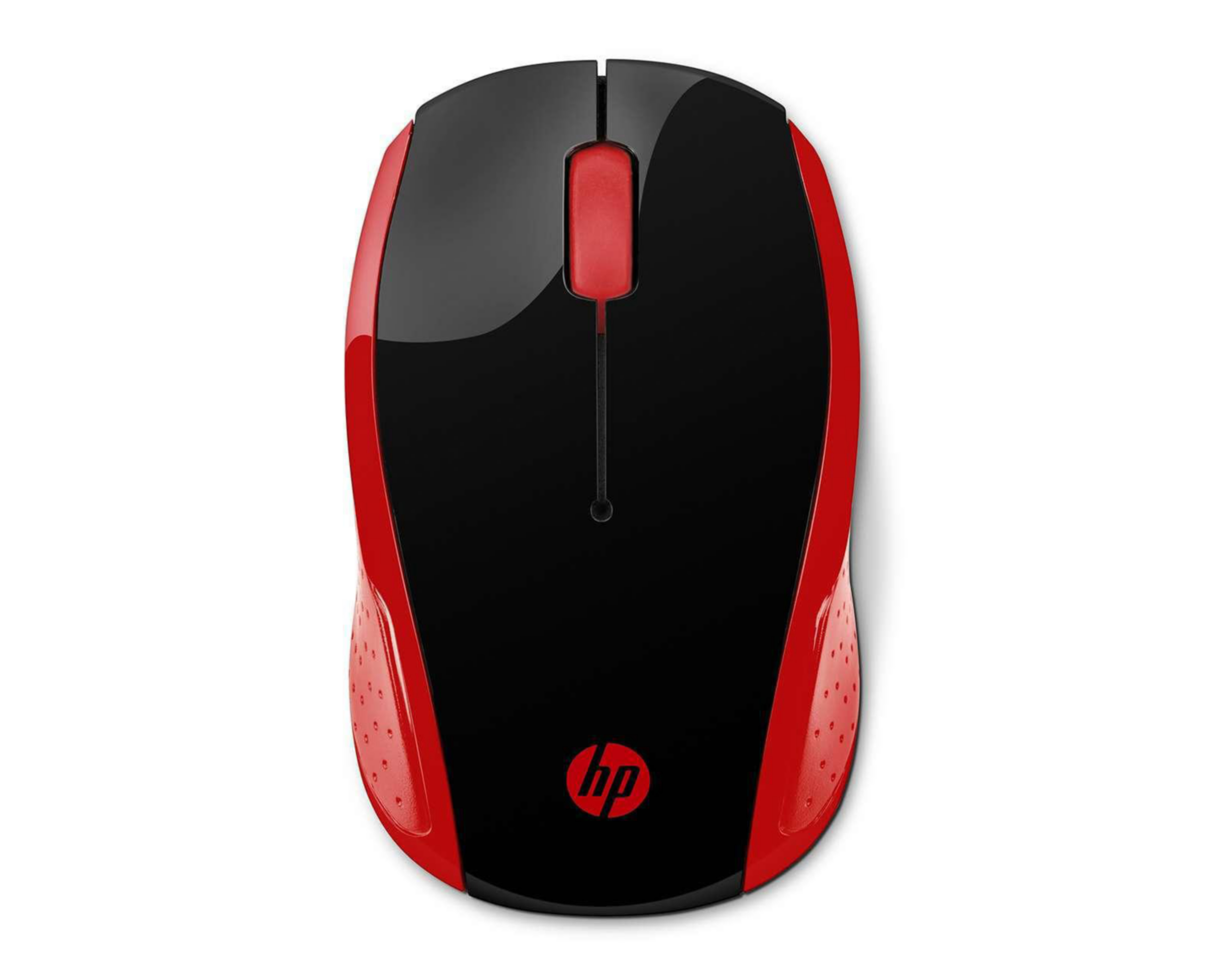 Mouse Inalámbrico HP 200 Rojo (2HU82AA) $259