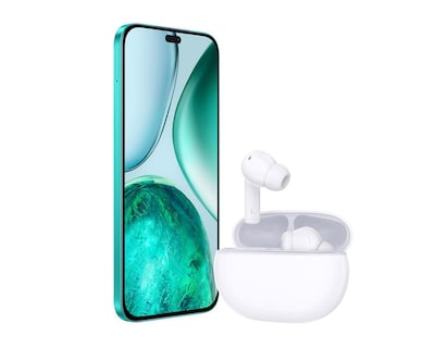Foto 4 | AT&T/Unefon Honor X8C 512 GB Verde + Audífonos