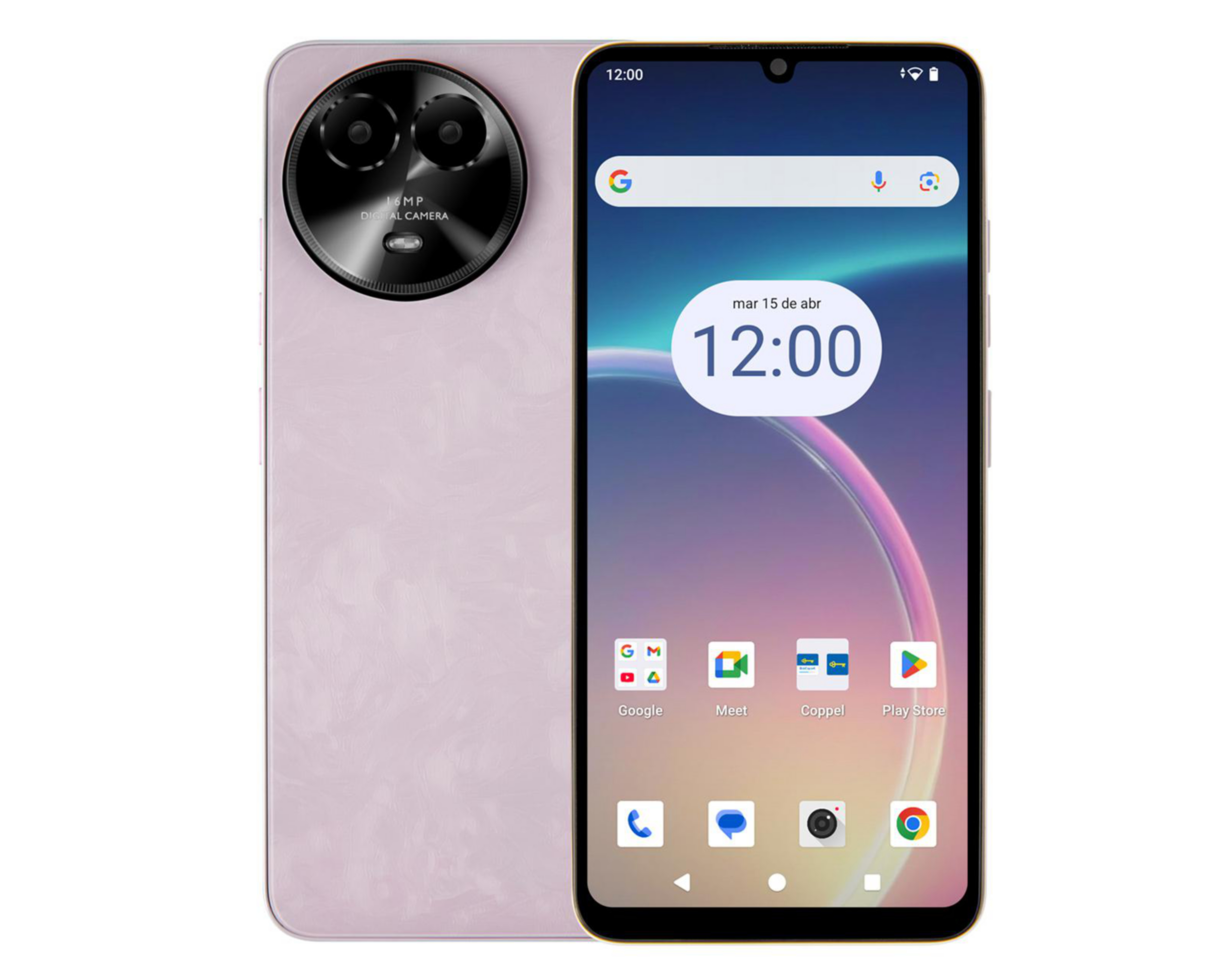 Foto 1 | Celular Zuum Stellar M6 Liberado 128 GB Rosa