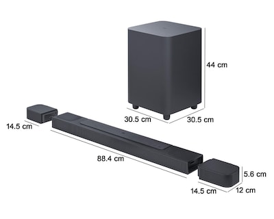 Foto 6 | Barra de Sonido JBL JBLBAR800PROBLKAM con Subwoofer
