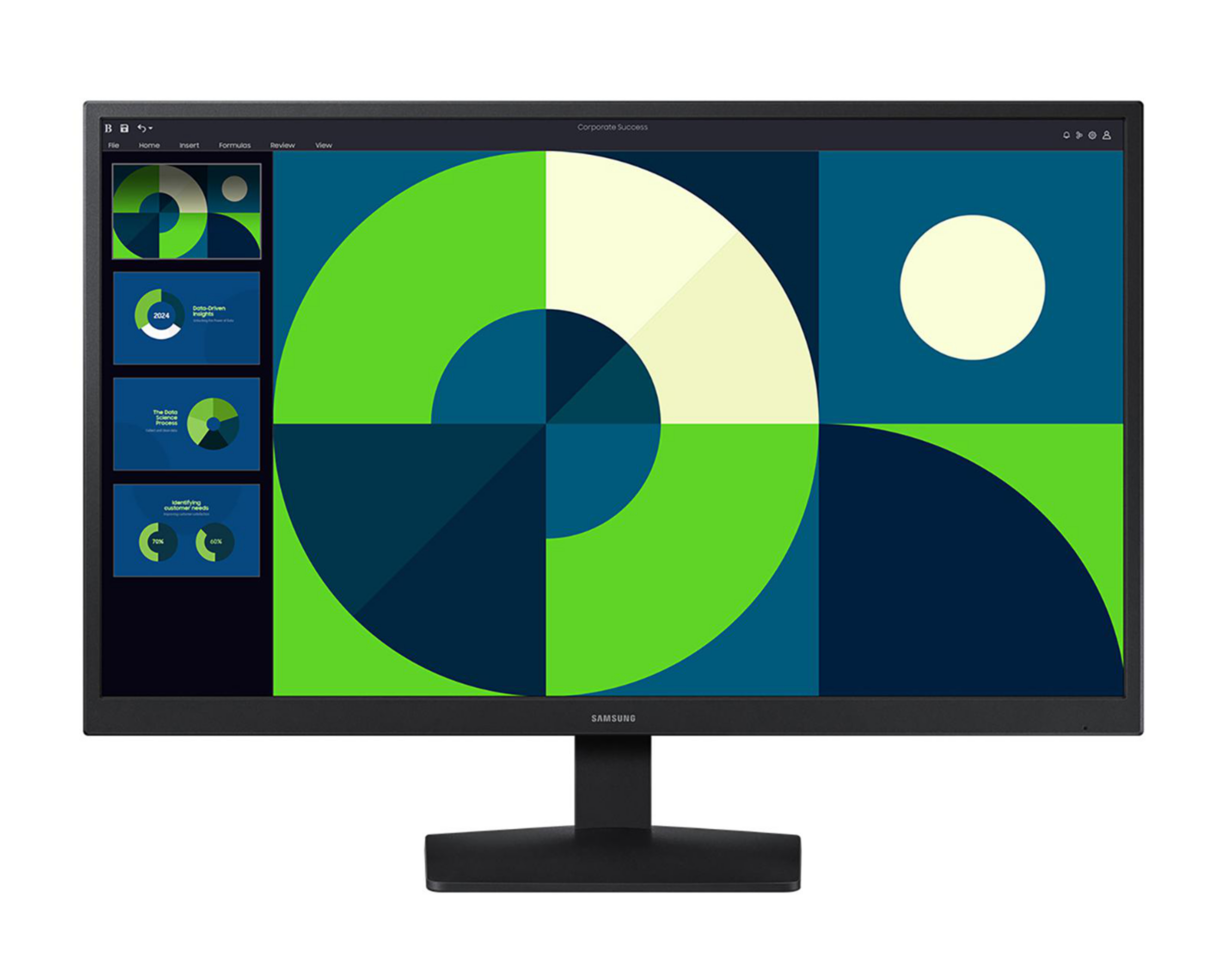 Foto 4 pulgar | Monitor Samsung Essential S3 24 Pulgadas Full HD 75 Hz