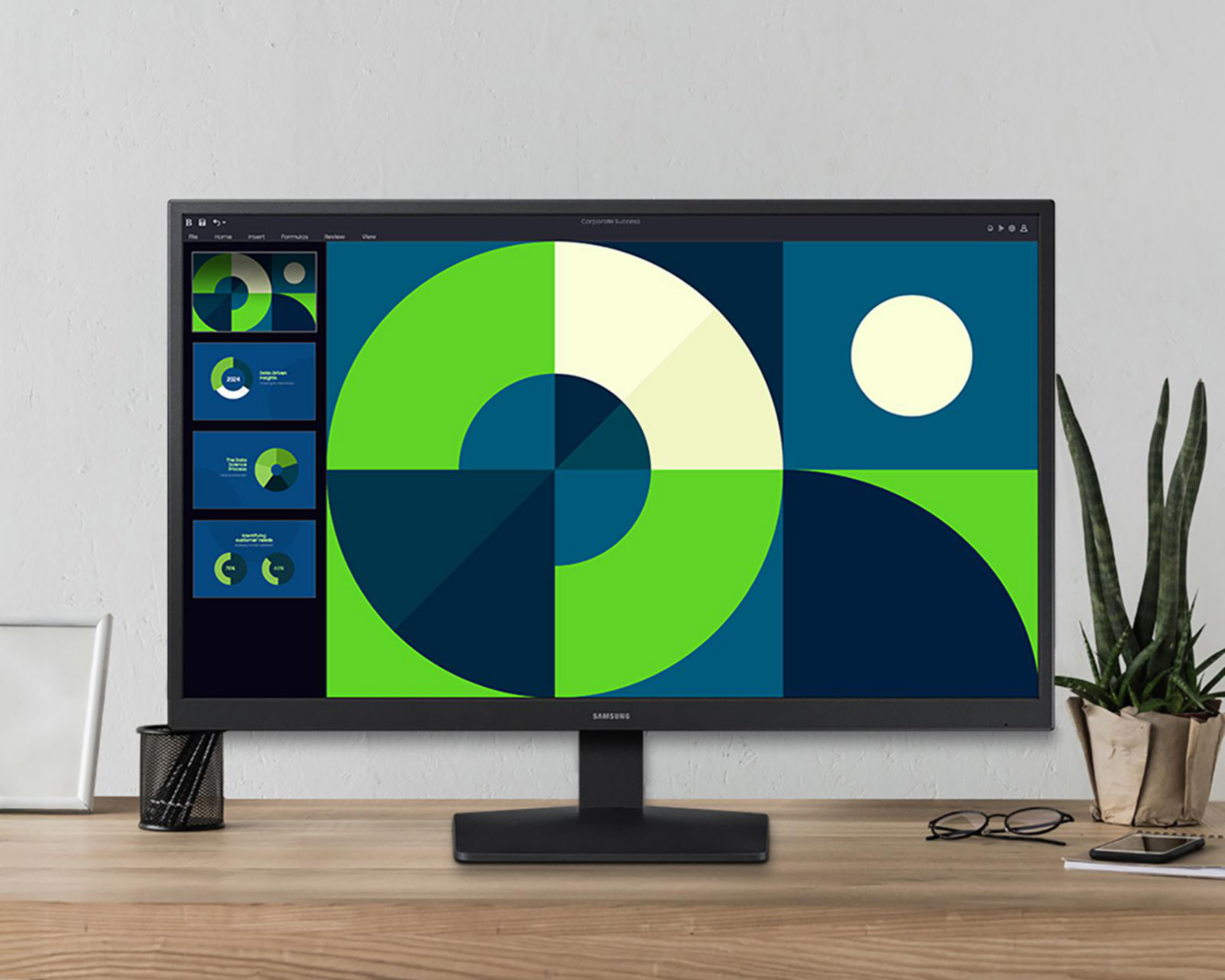 Foto 5 pulgar | Monitor Samsung Essential S3 24 Pulgadas Full HD 75 Hz