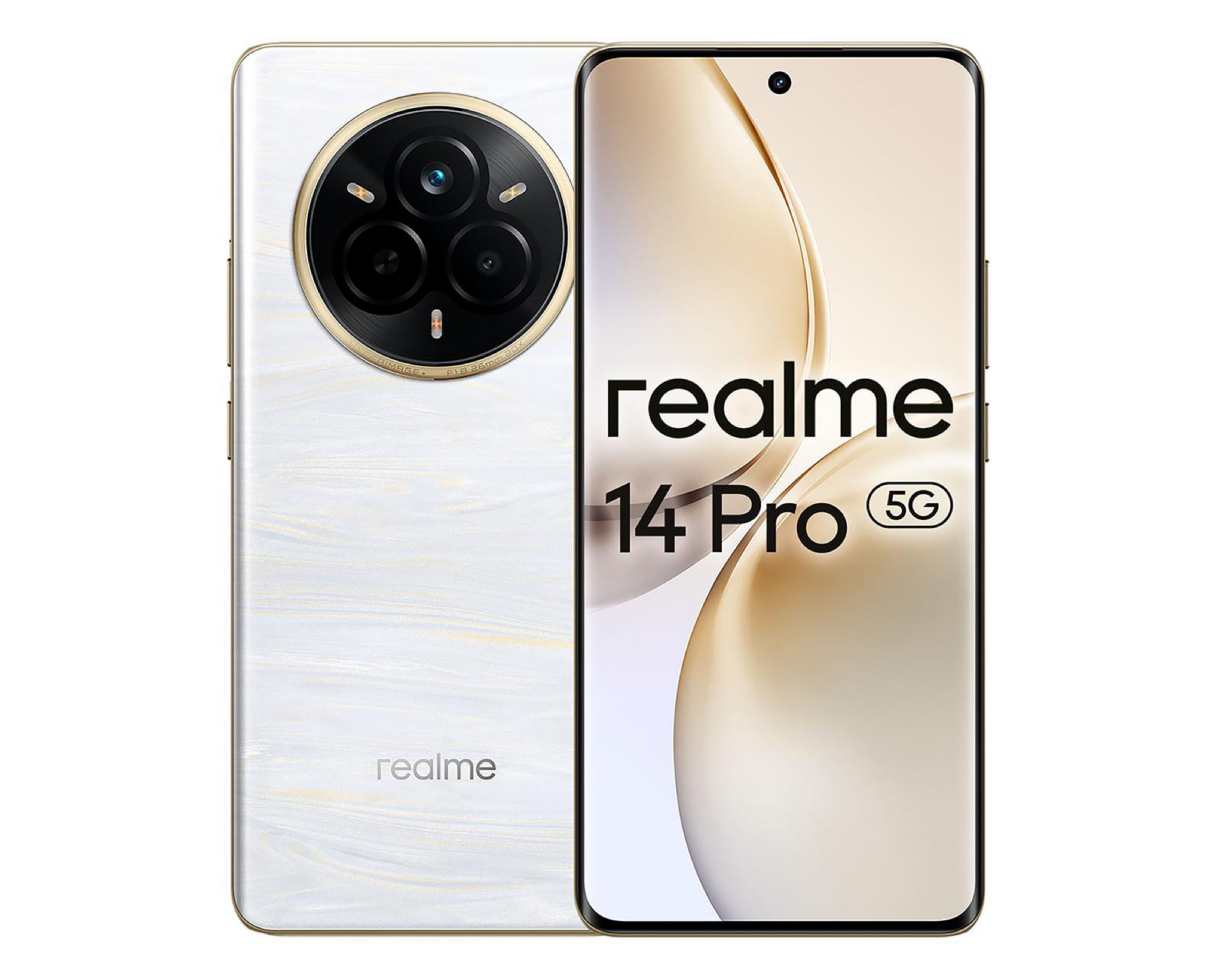 Foto 2 pulgar | Telcel Realme 14 Pro 5G 256 GB Blanco
