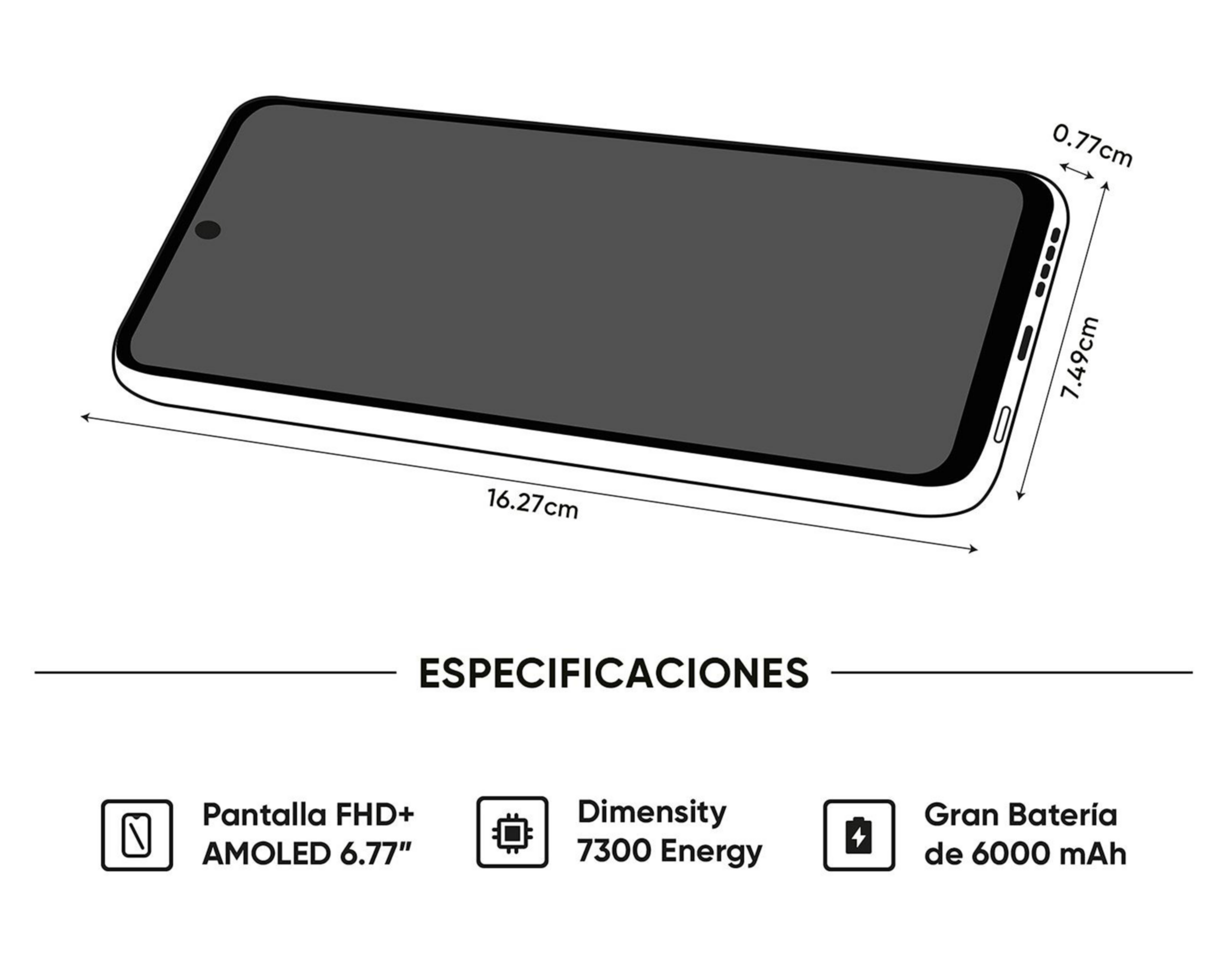 Foto 8 | Telcel Realme 14 Pro 5G 256 GB Blanco