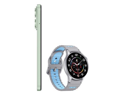 Foto 5 | Telcel ZTE Axon 70 256 GB Verde + Smartwatch