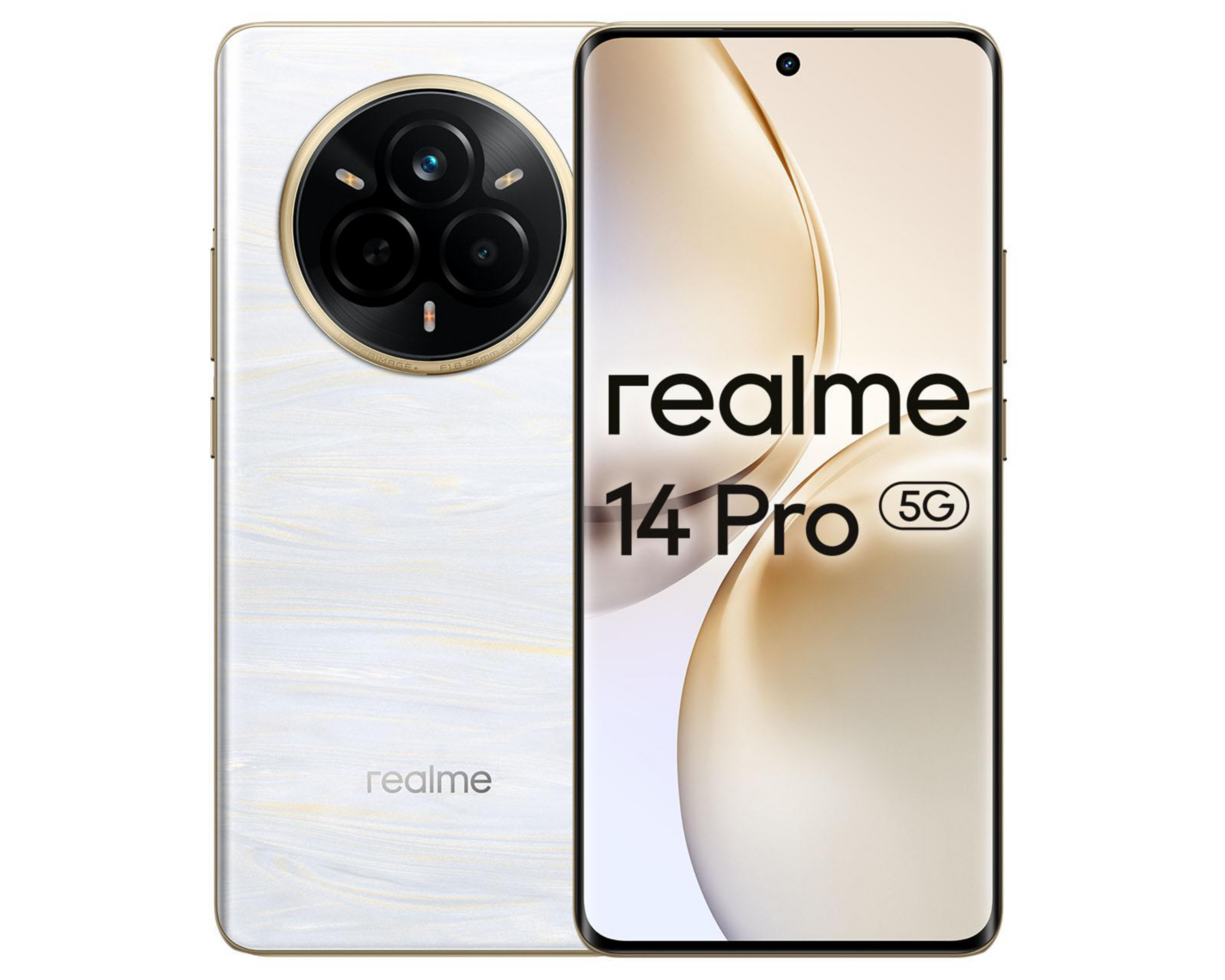 Foto 2 pulgar | Celular Realme 14 Pro 5G Liberado 256 GB Blanco