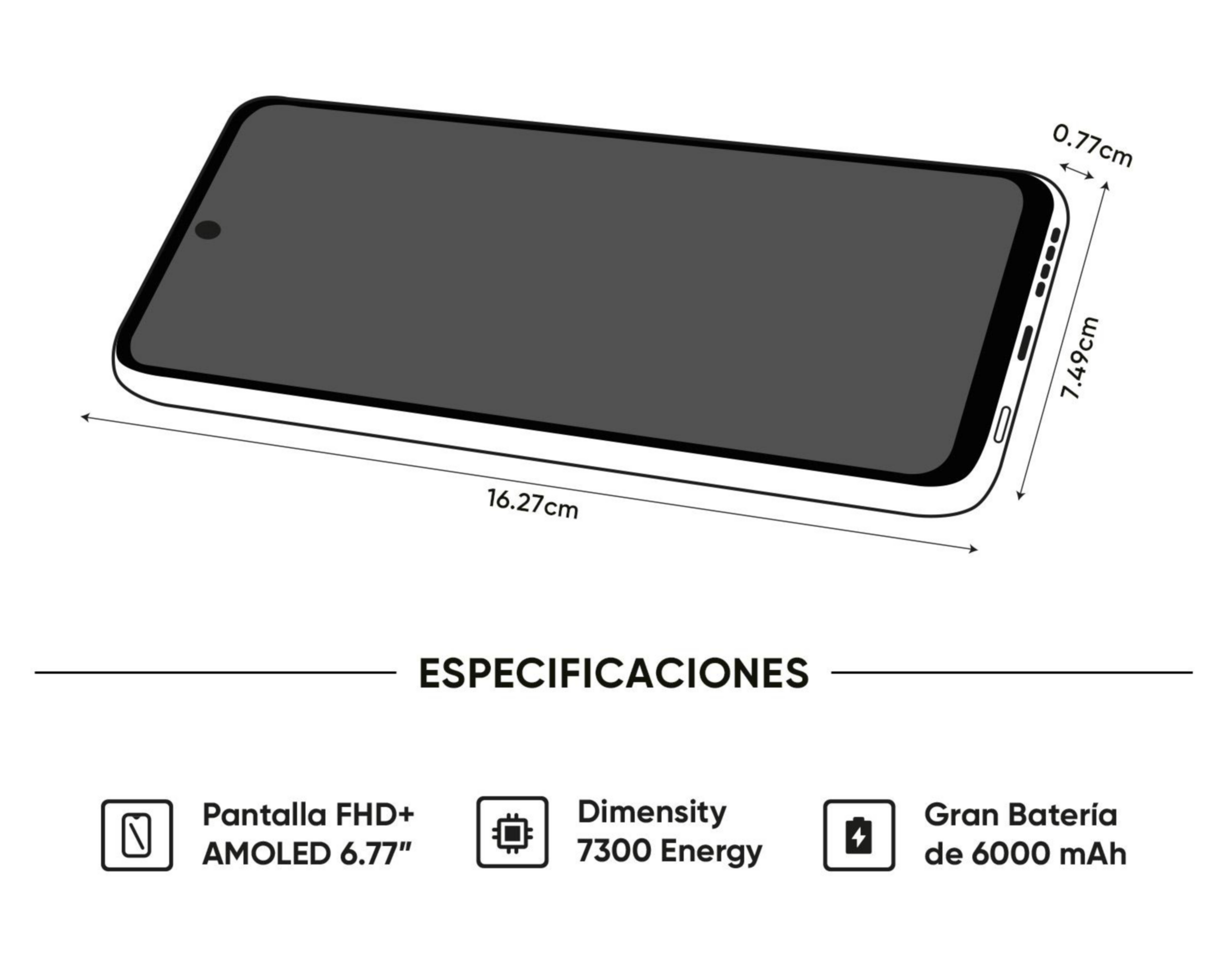 Foto 9 pulgar | Celular Realme 14 Pro 5G Liberado 256 GB Blanco