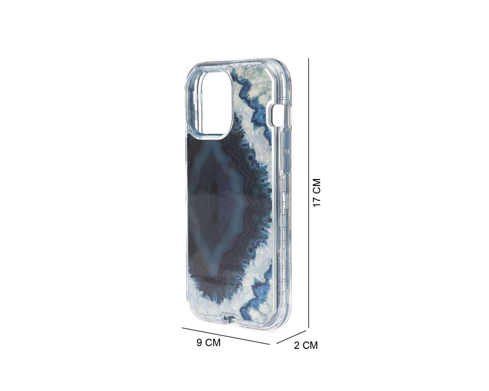 Foto 8 pulgar | Funda de Policarbonato Blob para iPhone 13 Pro Max