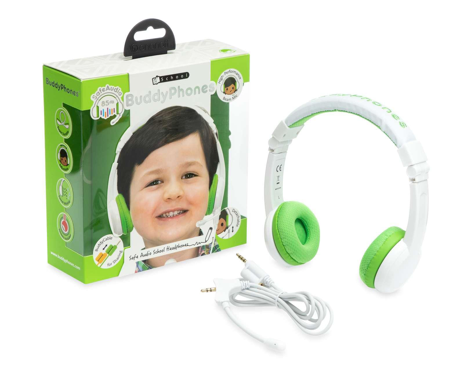 Foto 6 | Audífonos de Diadema Inalámbrica Buddyphone Audio Seguro BP-School-Green