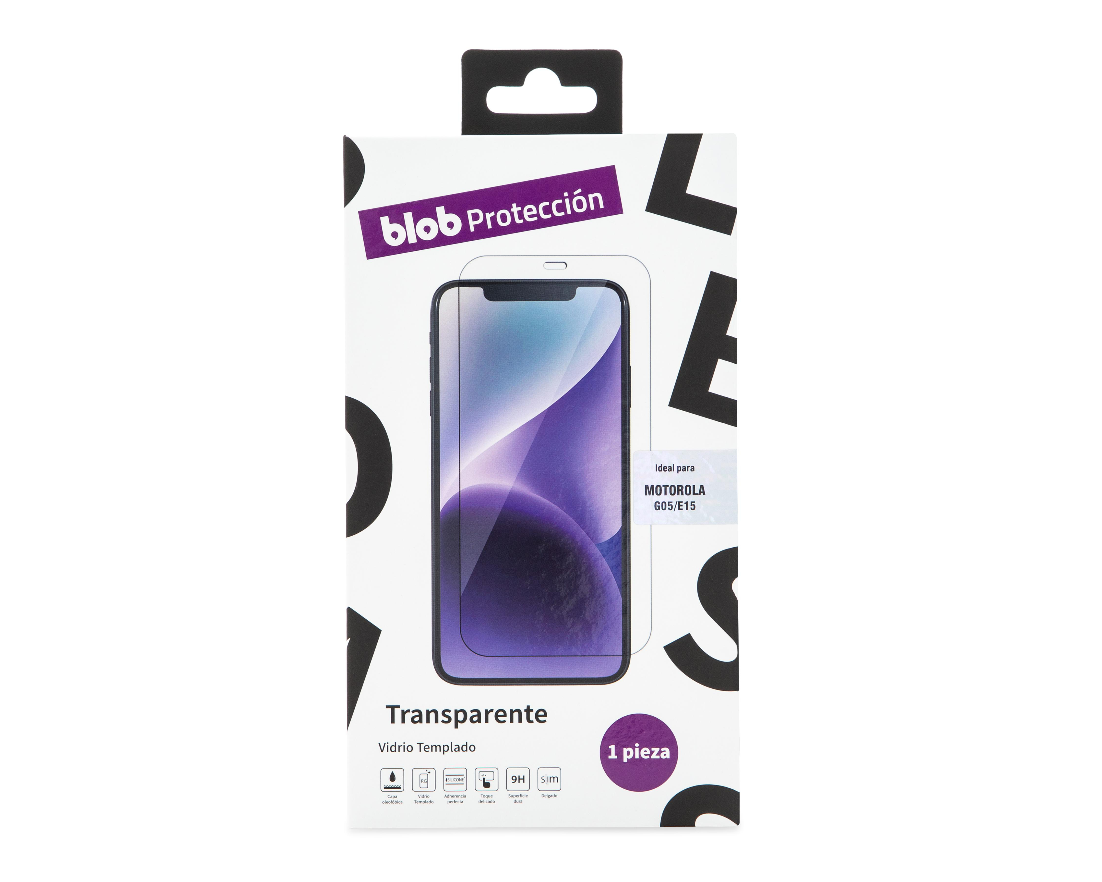 Foto 2 pulgar | Protector de Pantalla Blob para Motorola Moto G05/E15