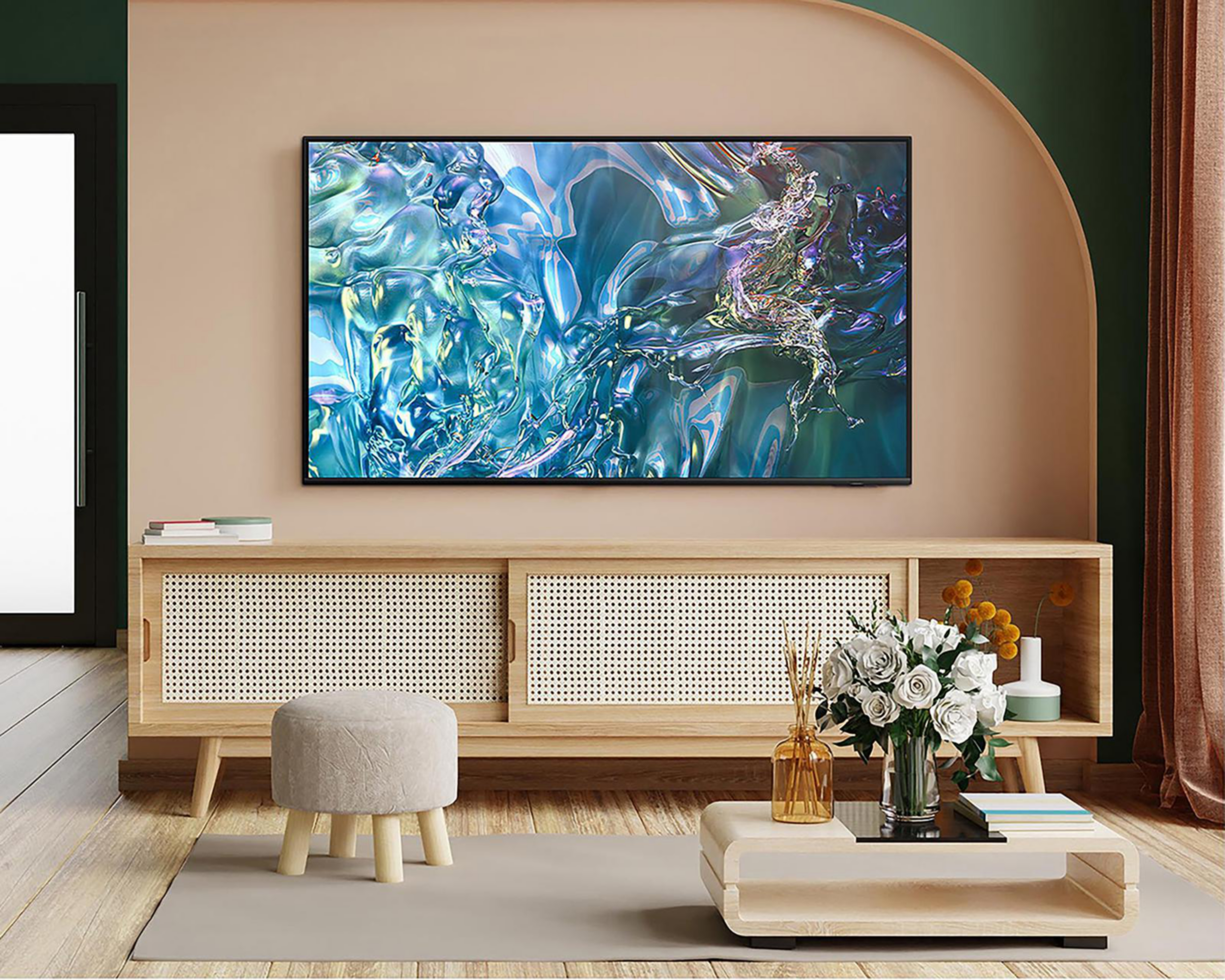 Foto 4 pulgar | Pantalla Smart TV Samsung QLED 50 Pulgadas Ultra HD 4K QN50Q60DAFXZX
