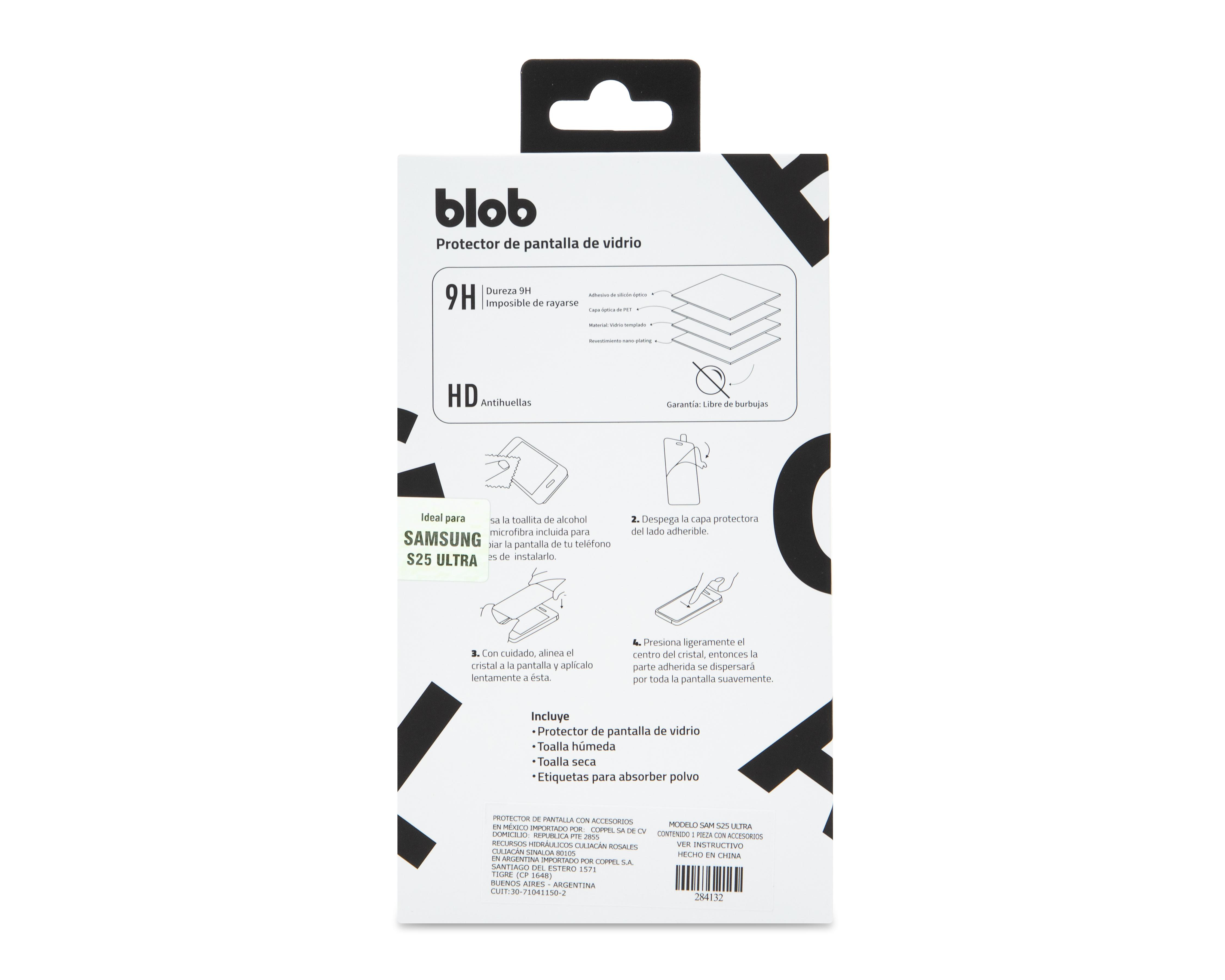 Foto 3 pulgar | Protector de Pantalla Blob para Samsung Galaxy S25 Ultra