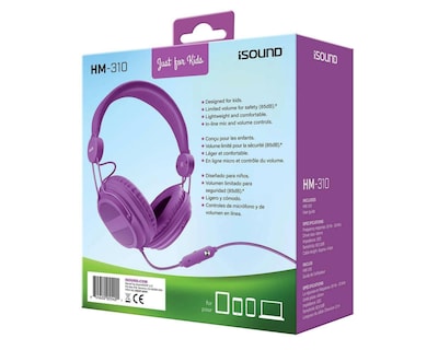 Foto 3 | Audífonos de Diadema Isound Volumen Limitado DGHP-5540
