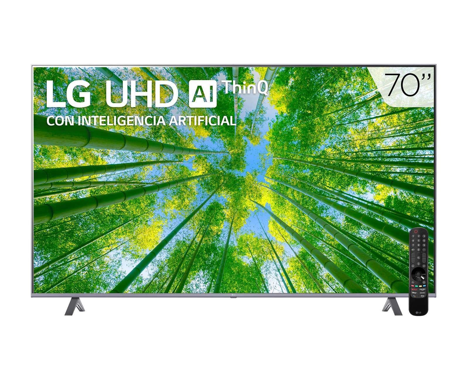 Foto 2 pulgar | Pantalla LED LG 70" Ultra HD 4K Smart TV AI ThinQ 70UQ8050PSB