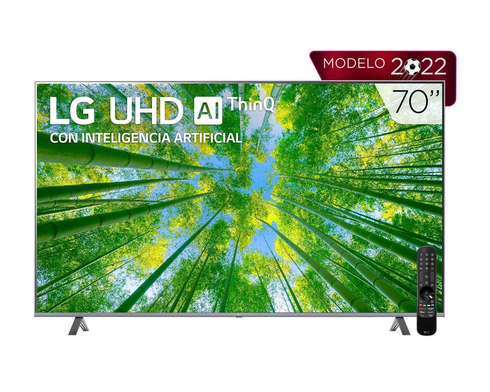 Foto 3 pulgar | Pantalla LED LG 70" Ultra HD 4K Smart TV AI ThinQ 70UQ8050PSB