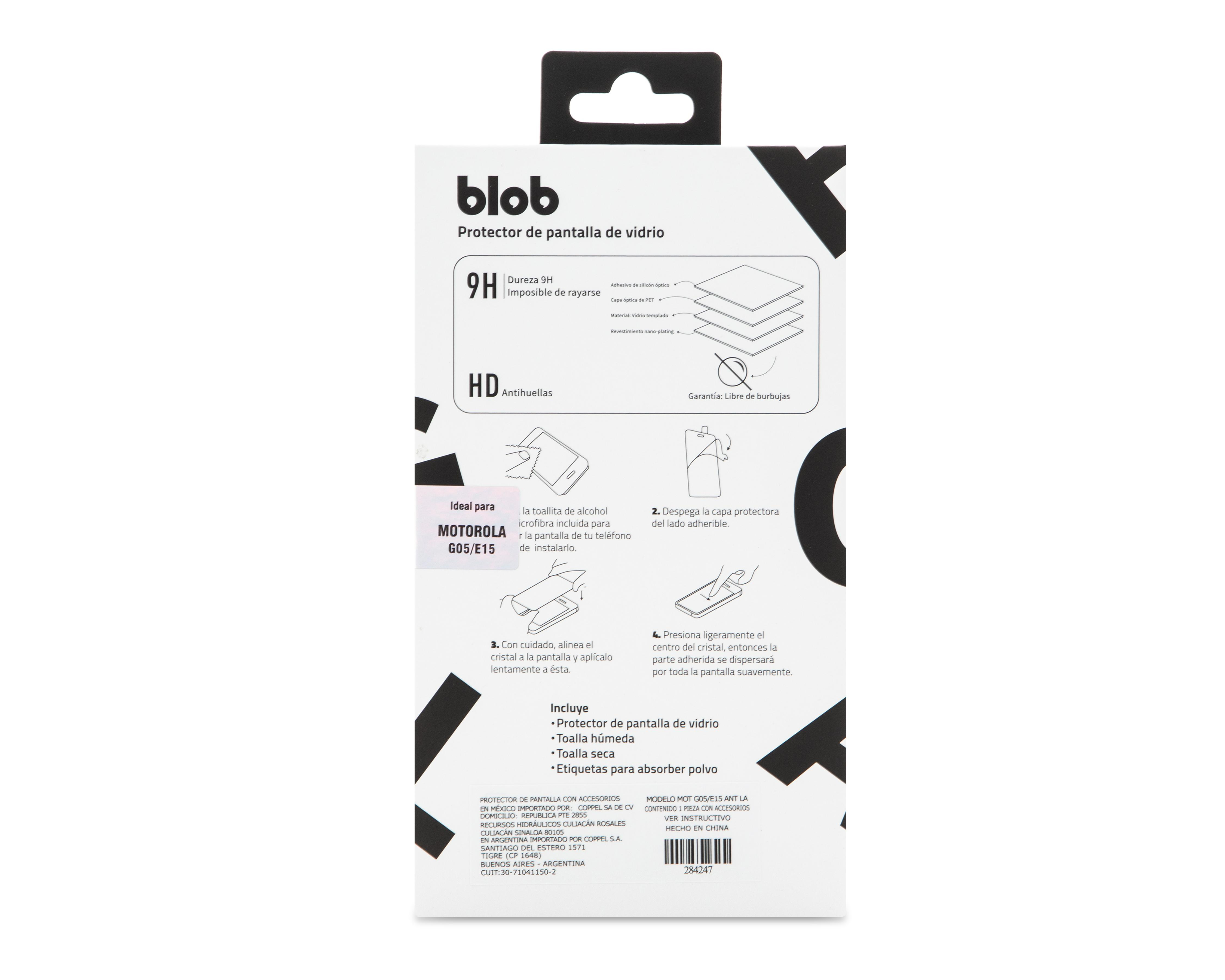 Foto 3 pulgar | Protector de Pantalla de Privacidad Blob para Moto G05 y E15