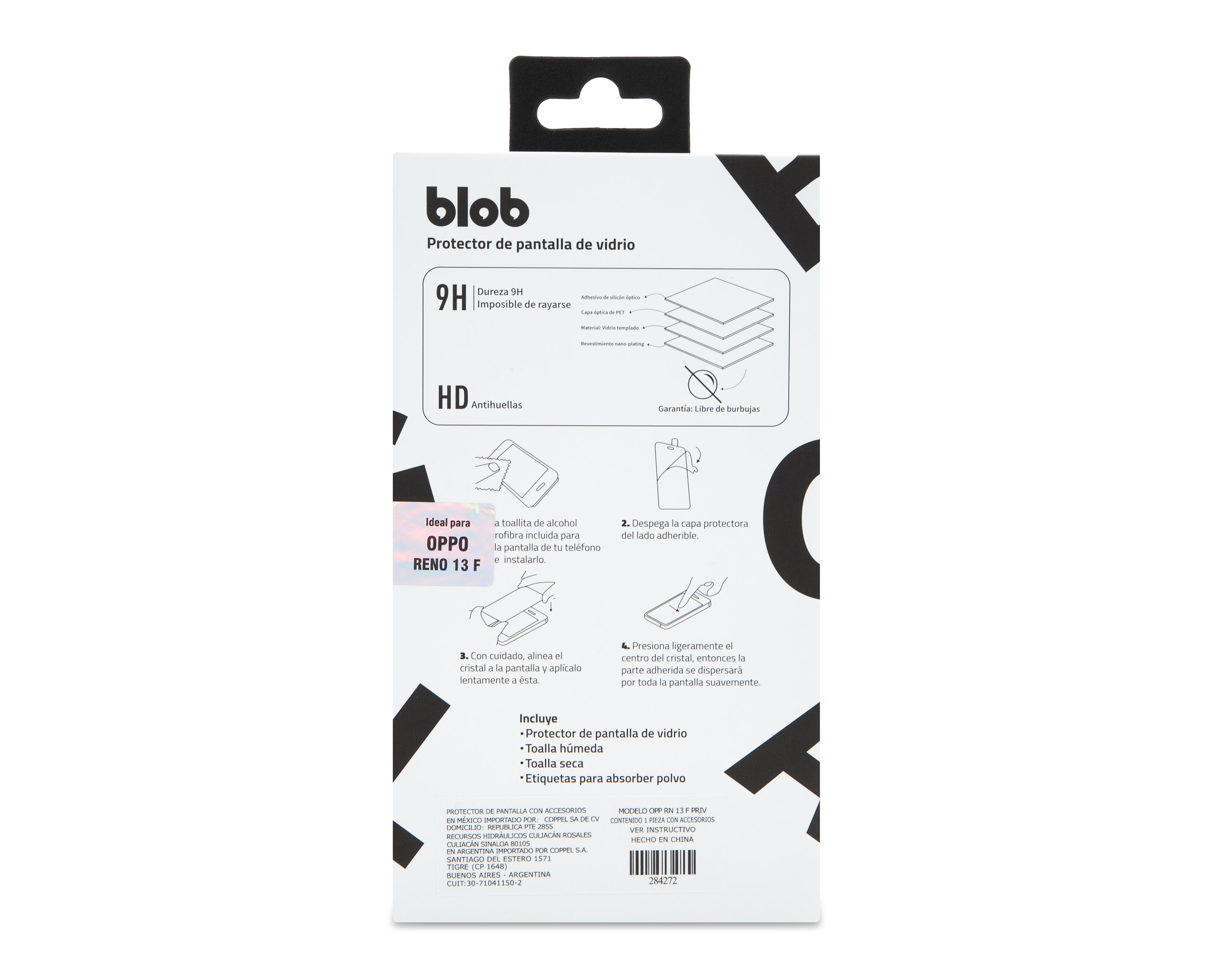 Foto 3 pulgar | Protector de Pantalla de Privacidad Blob para OPPO Reno 13 F