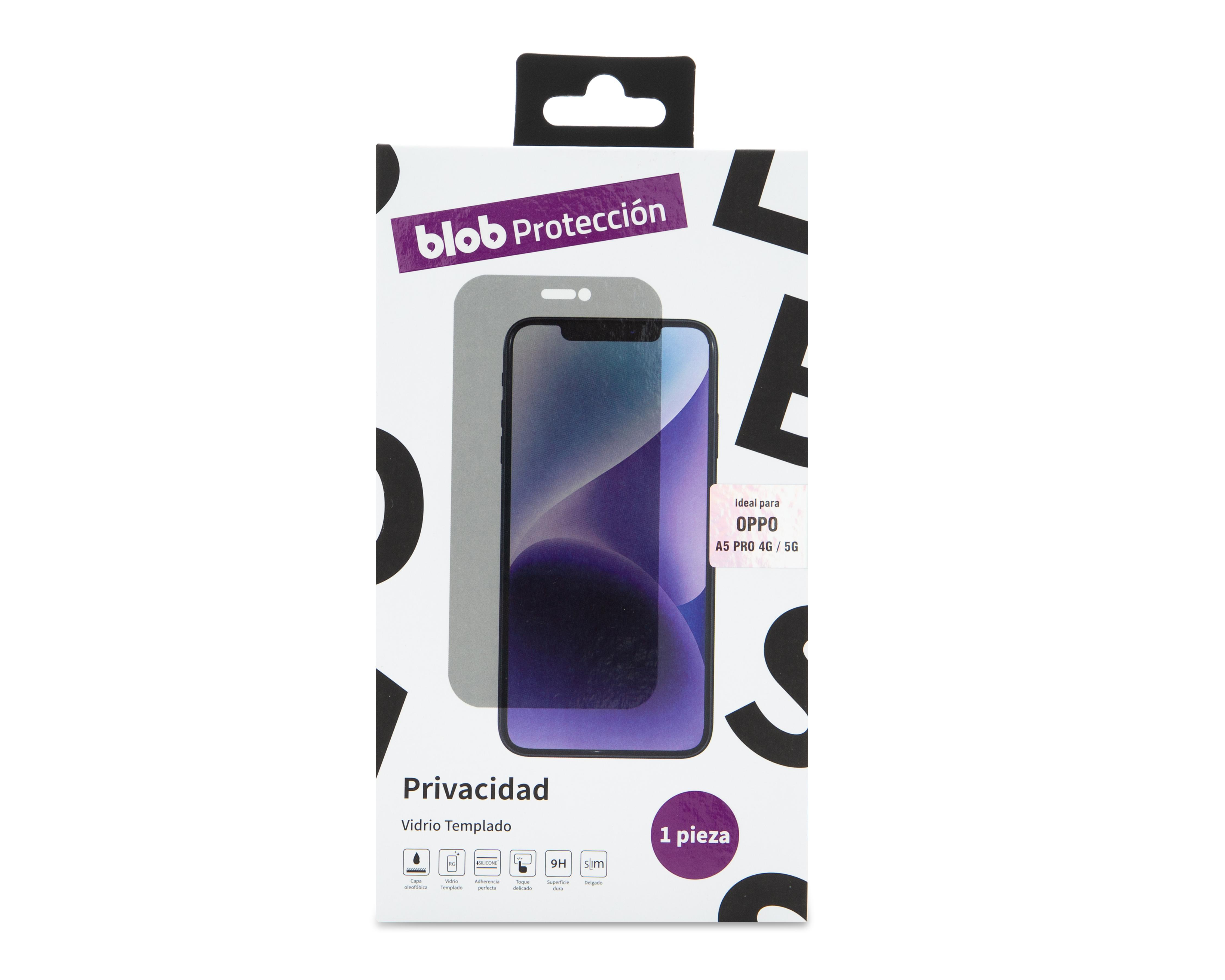 Foto 2 pulgar | Protector de Pantalla de Privacidad Blob para Oppo A5 Pro 4G y 5G