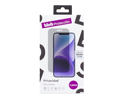 Foto 1 | Protector de Pantalla de Vidrio Templado Blob para Realme 14 Pro