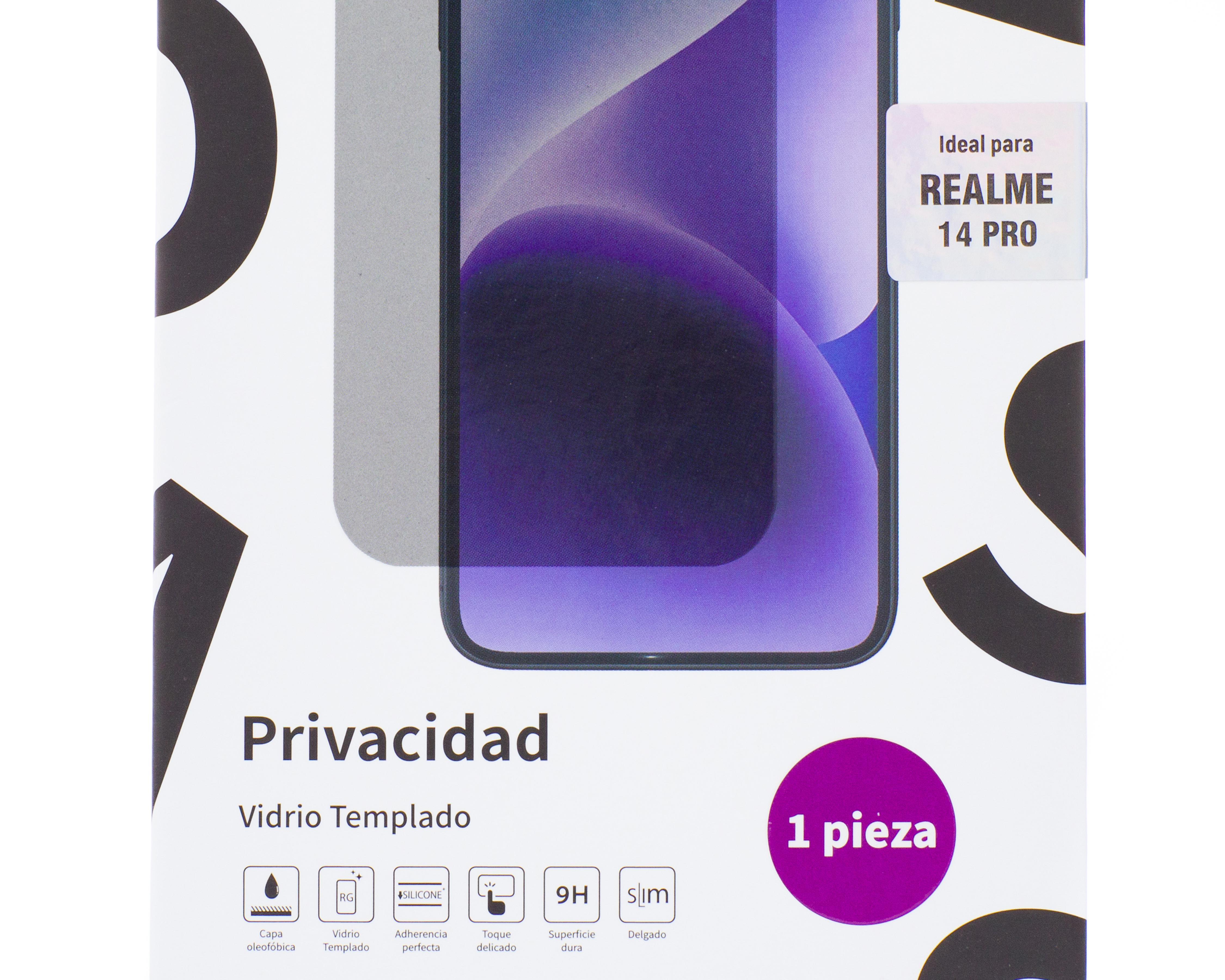 Foto 3 | Protector de Pantalla de Vidrio Templado Blob para Realme 14 Pro