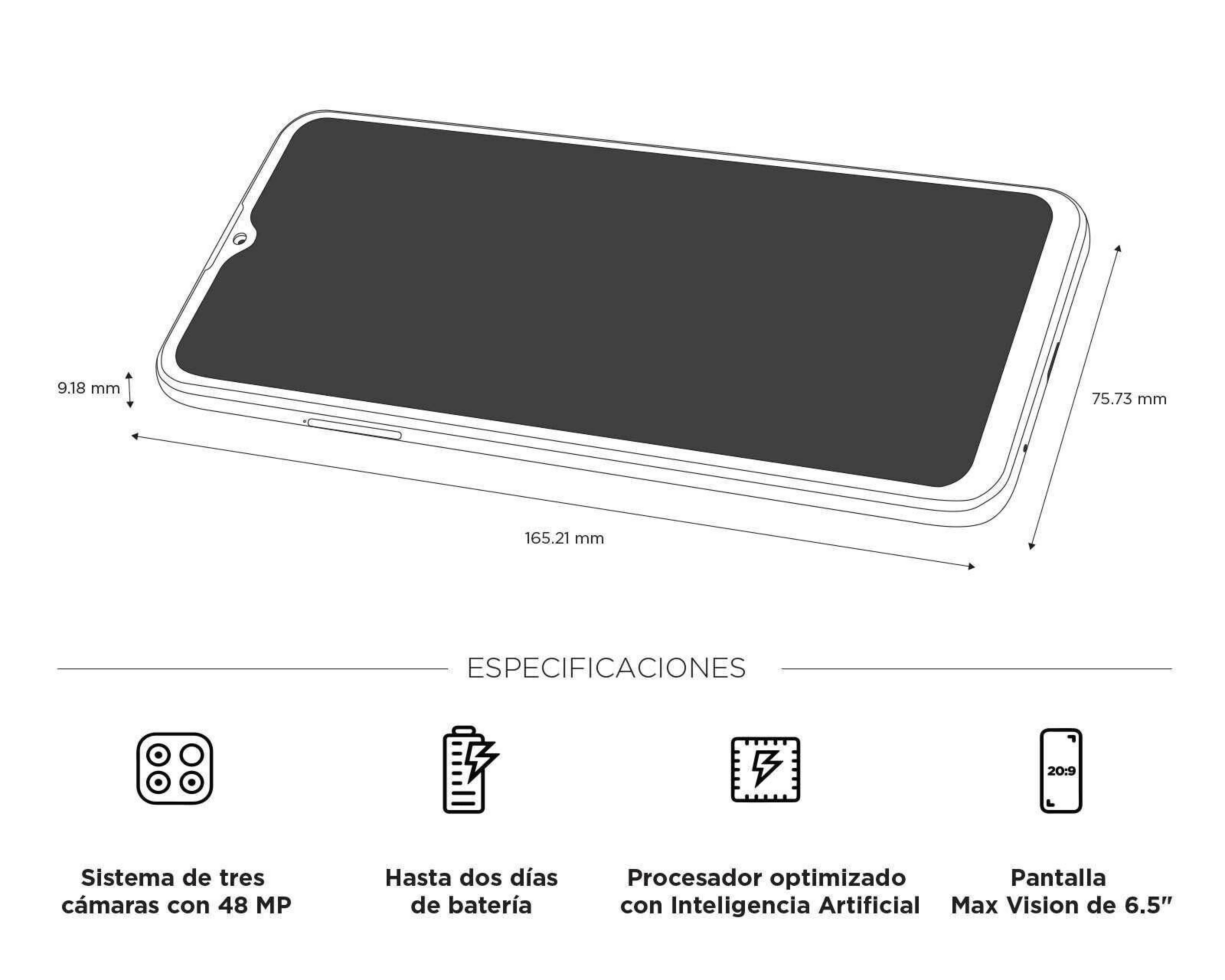 Foto 7 pulgar | Celular Motorola Liberado Moto G9 Play 64 GB Azul