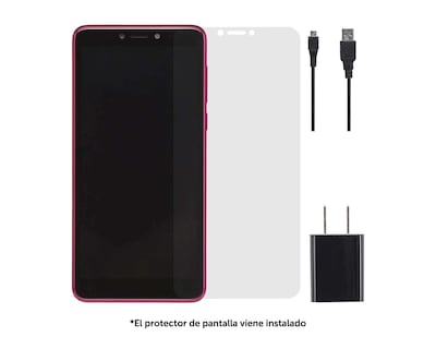 Foto 6 | Celular Zuum Desbloqueado Akus Z1 Dual Sim 32 GB Rojo