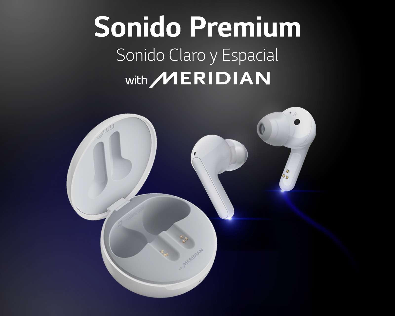 Foto 6 pulgar | Audífonos Inalámbricos LG con Geles para Oído Hipoalergénicos de Grado Médico y Bluetooth Tone Free FN4 Blancos