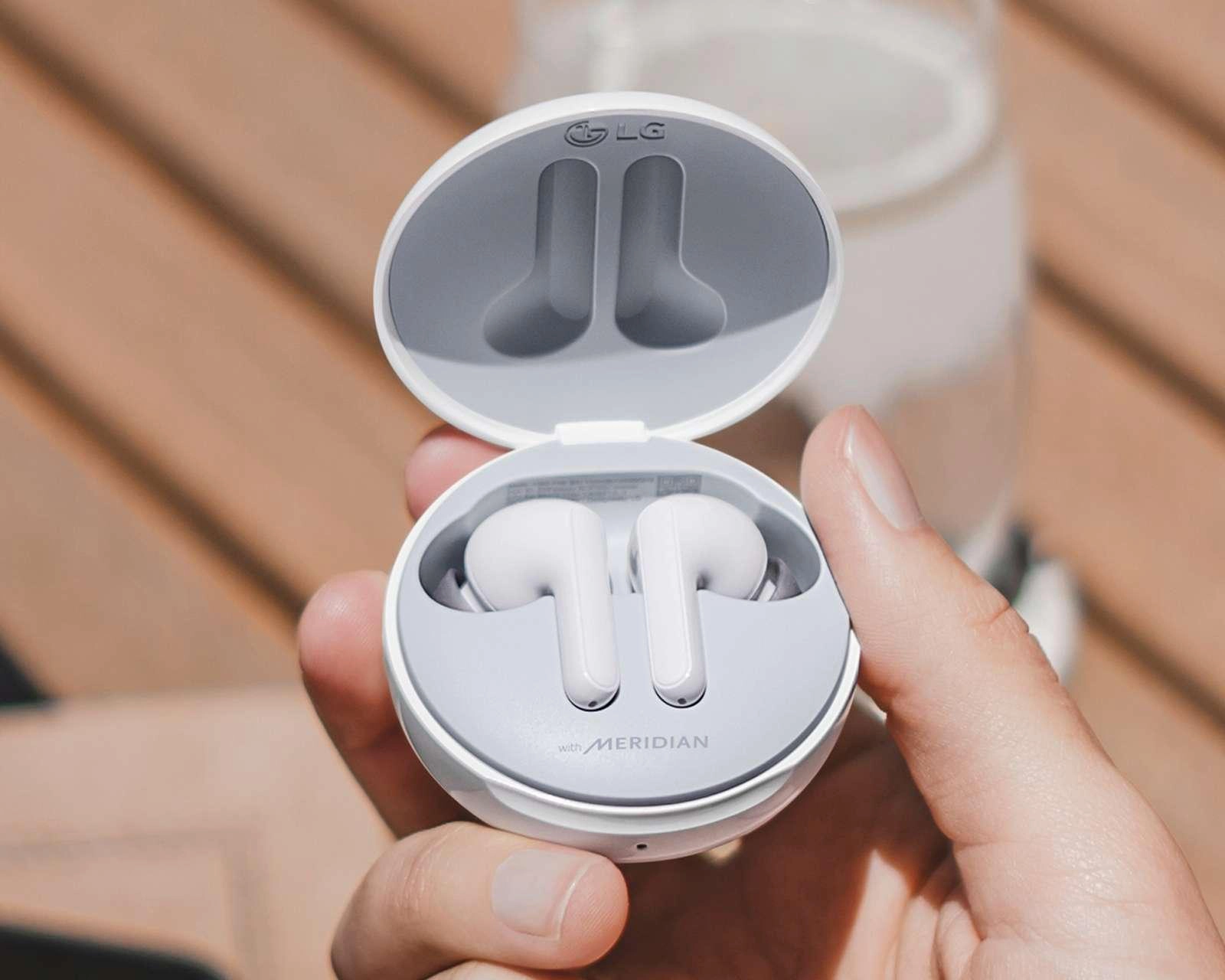 Foto 7 pulgar | Audífonos Inalámbricos LG con Geles para Oído Hipoalergénicos de Grado Médico y Bluetooth Tone Free FN4 Blancos