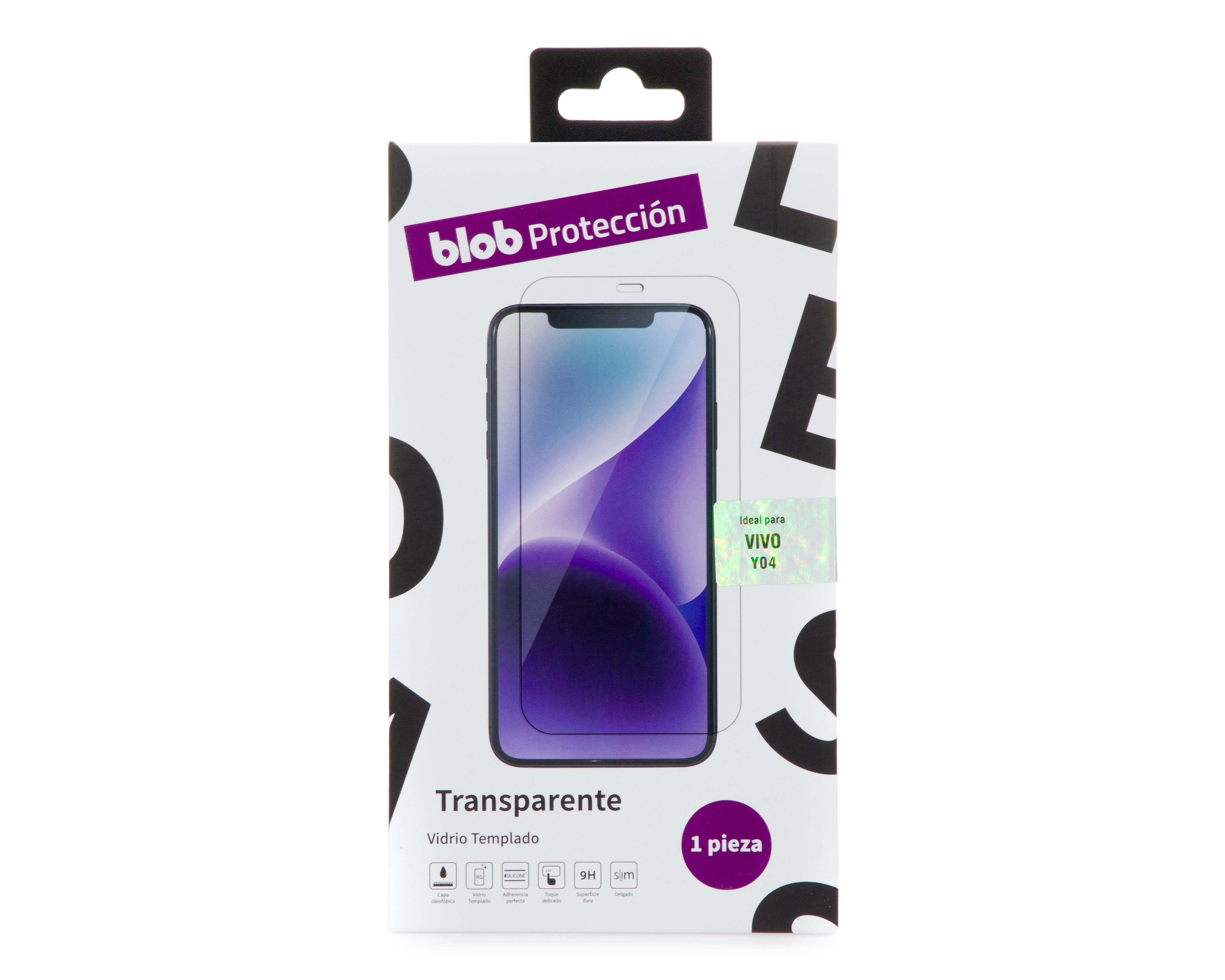 Foto 1 | Protector de Pantalla Blob para vivo Y04
