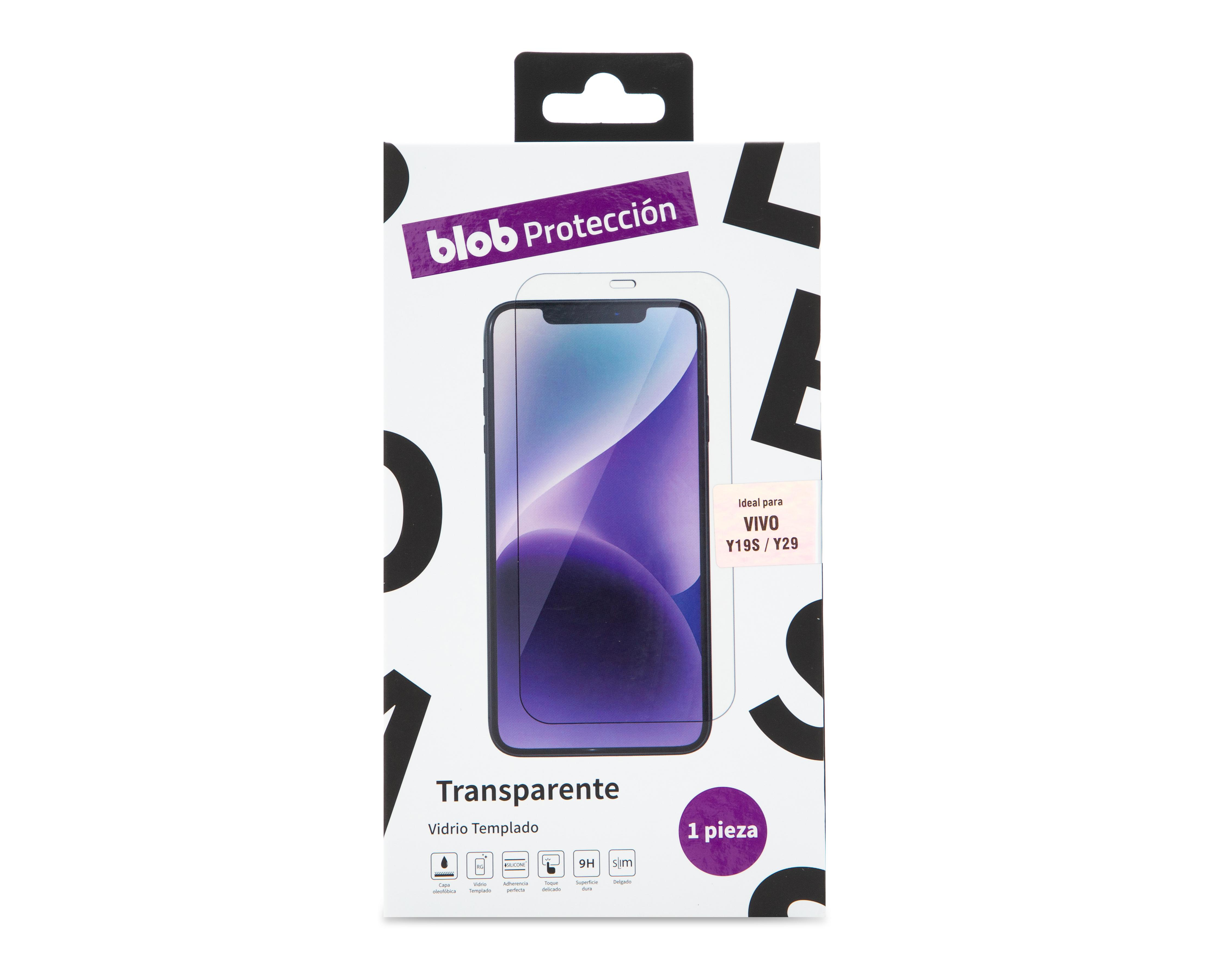 Foto 2 pulgar | Protector de Pantalla Blob para vivo Y19S/Y29