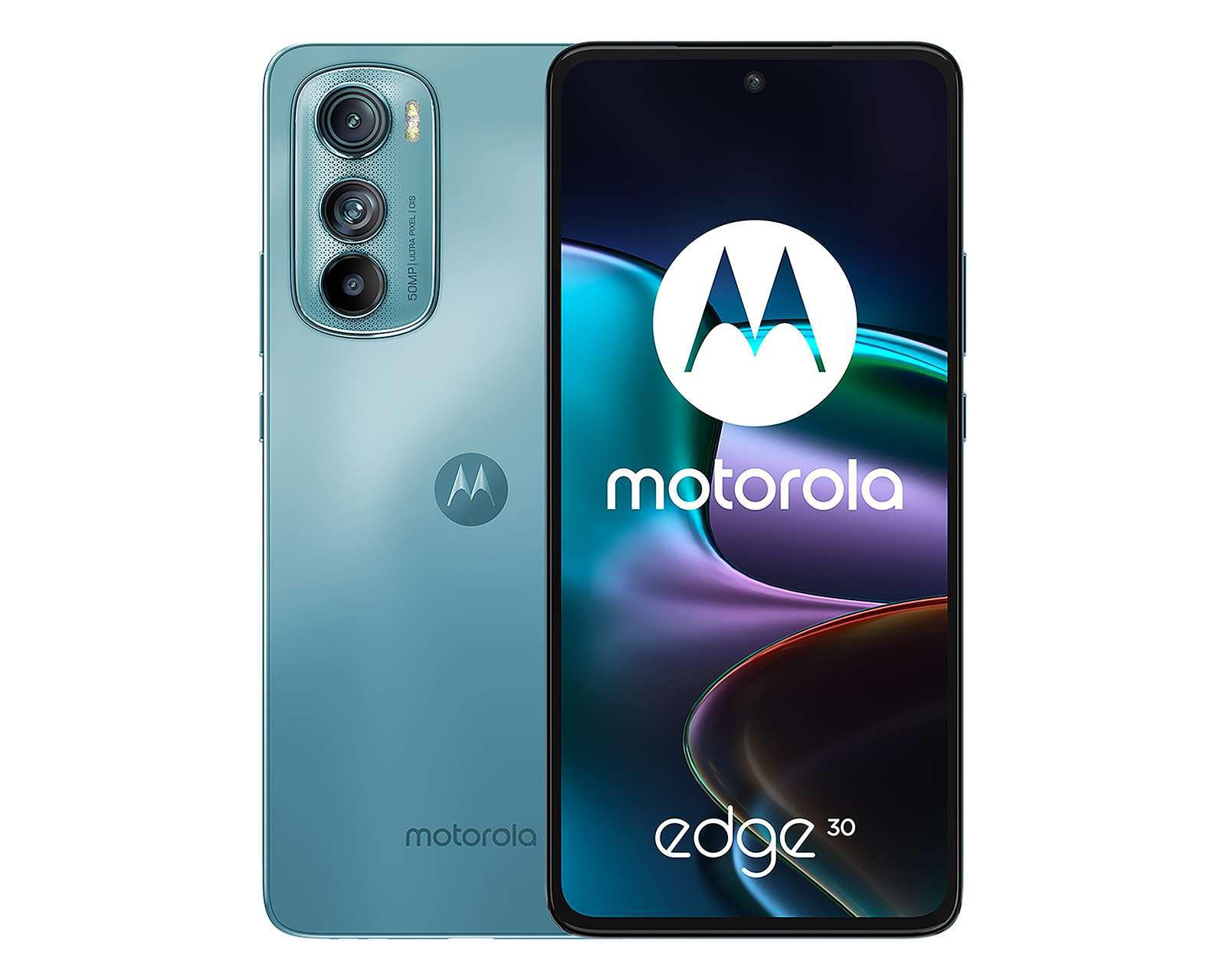 Foto 1 | Telcel Motorola Moto Edge 30 128 GB Azul