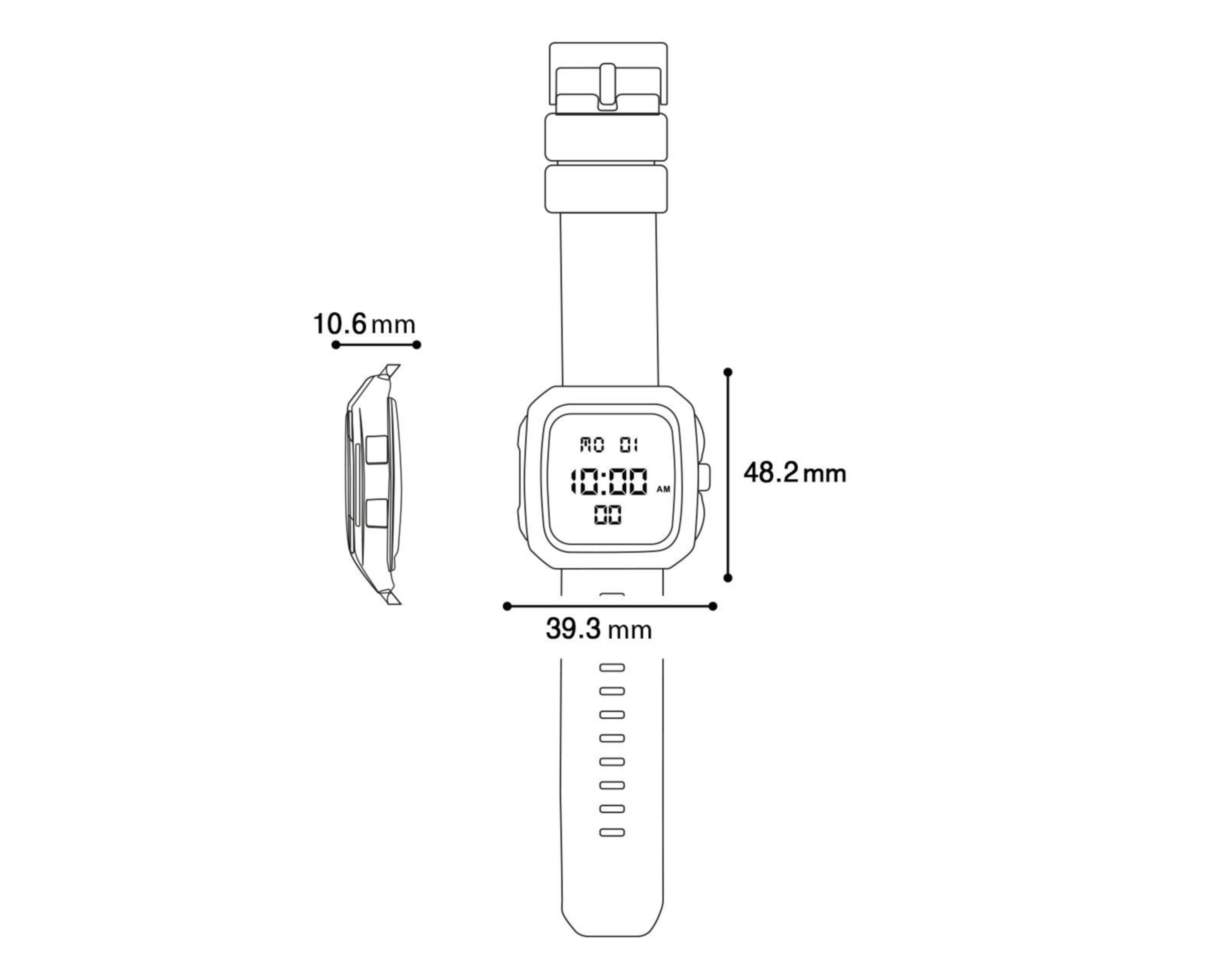 Foto 6 | Preventa Smartwatch Xiaomi Redmi Watch 5 Lite 48.2 mm con GPS Negro