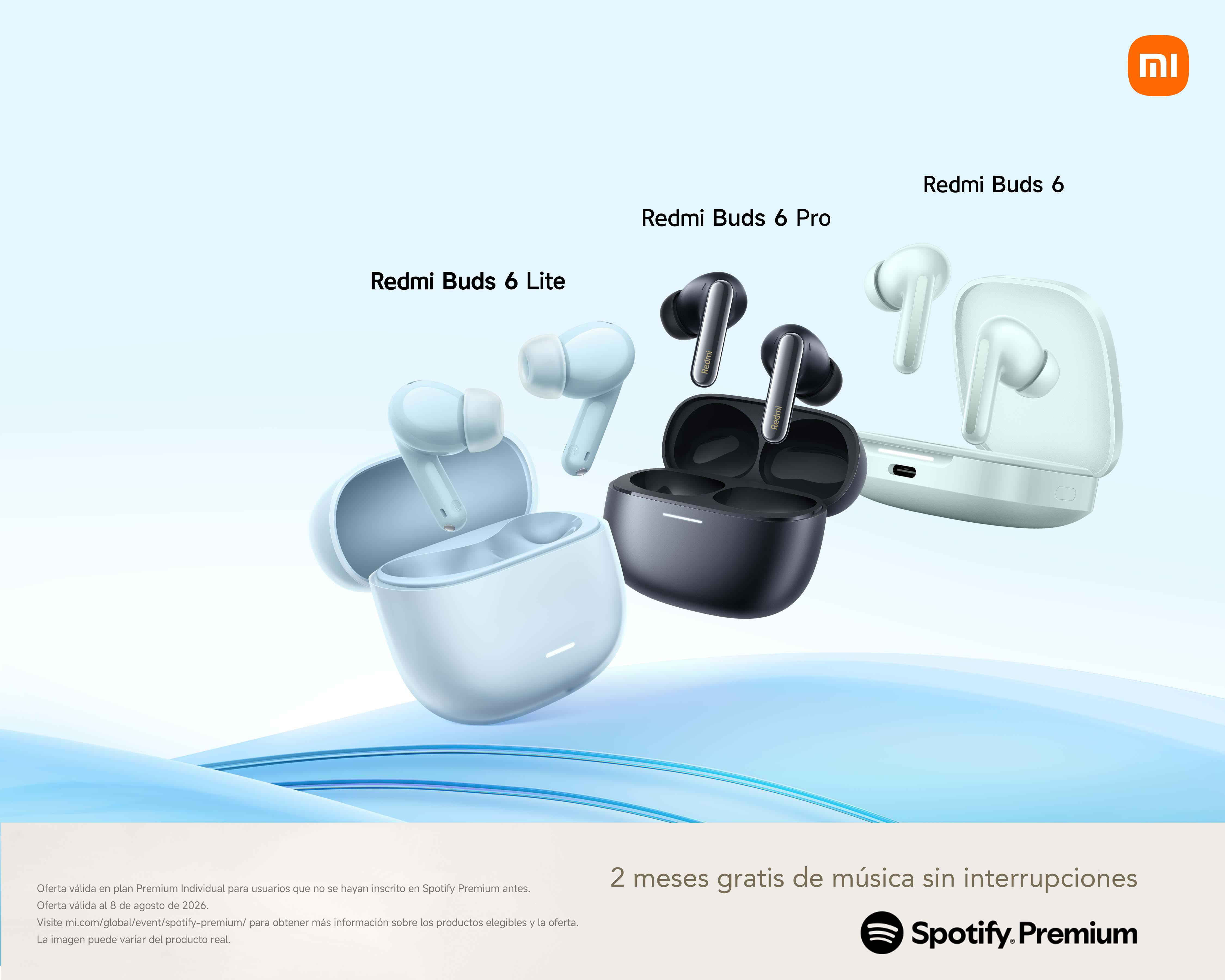 Foto 7 | Audífonos True Wireless Xiaomi Redmi Buds 6 con Cancelación de Ruido