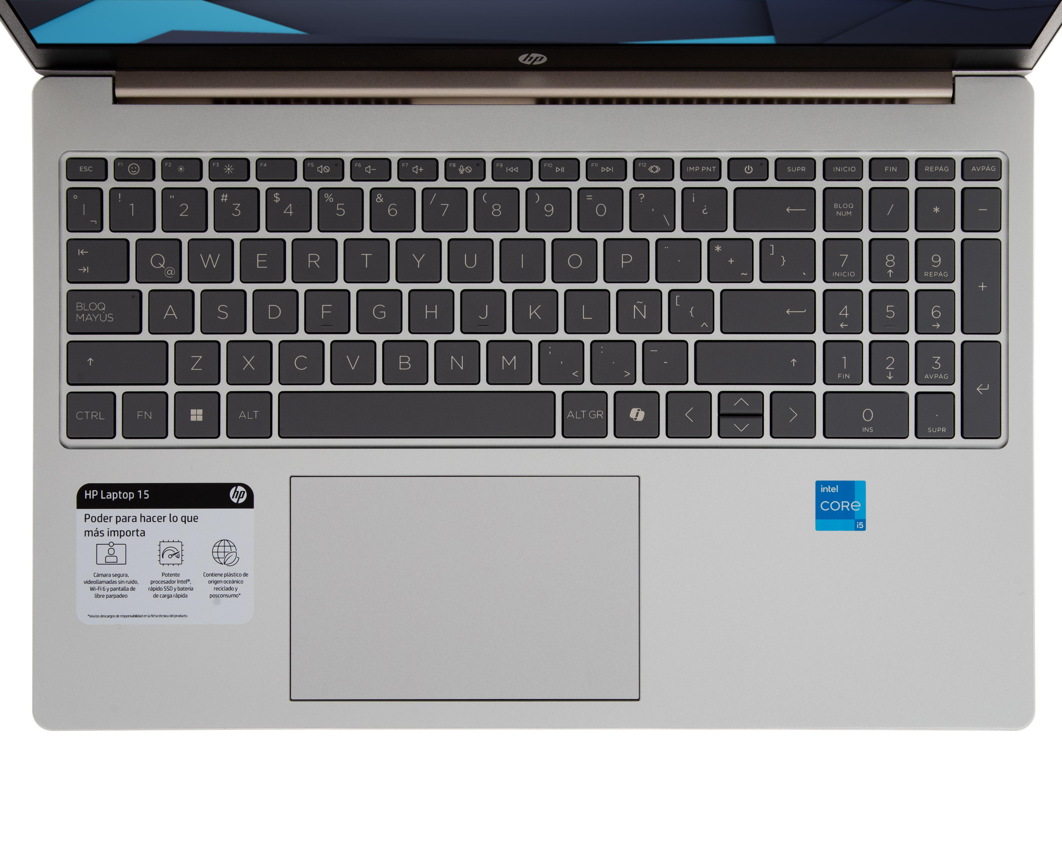 Foto 4 | Laptop HP 15-FD0151LA 15.6 Pulgdas Windows 11 Intel Core i5 8 GB RAM 512 GB SSD Dorado
