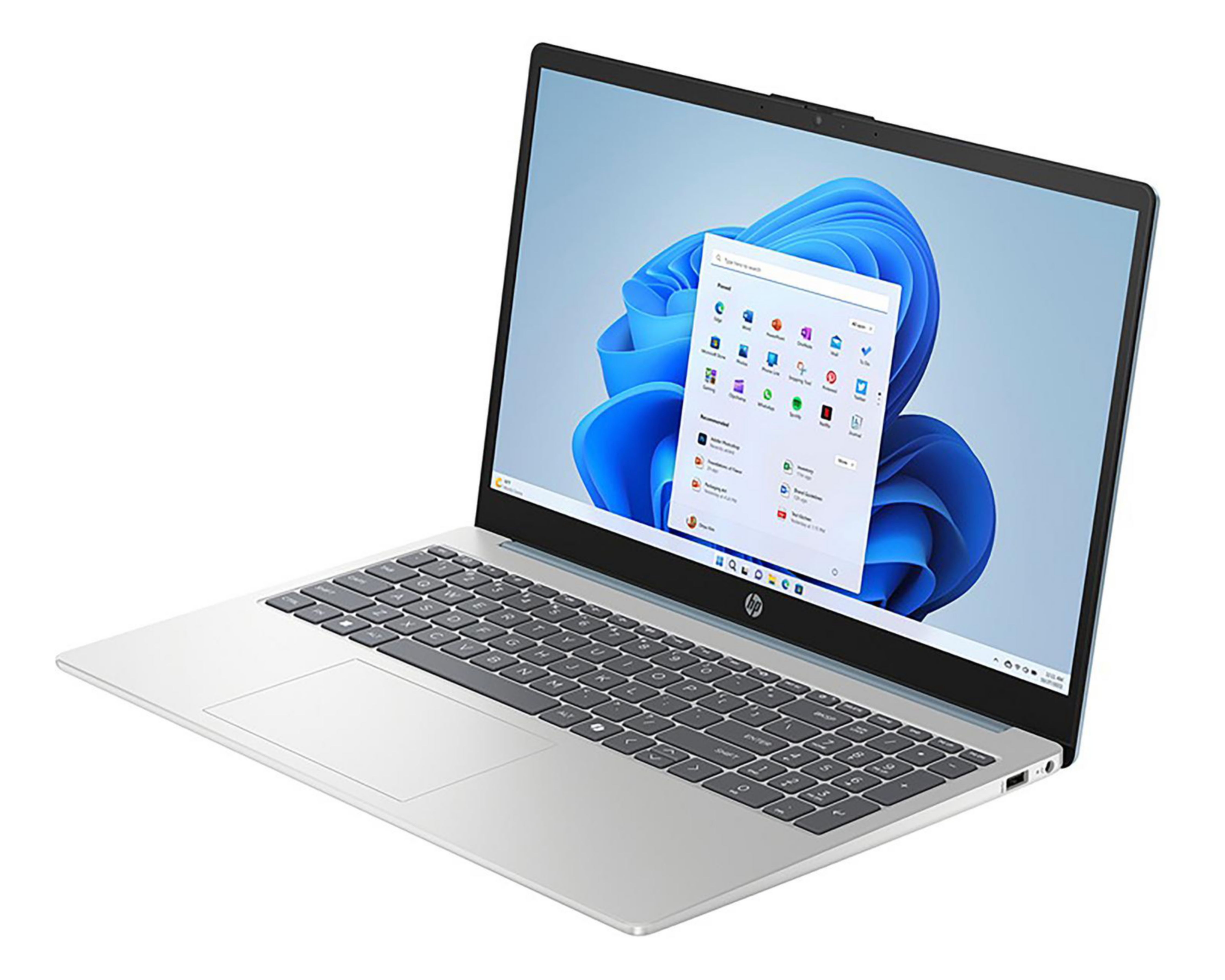 Foto 3 pulgar | Laptop HP 15-FC0230LA 15.6 Pulgadas Windows 11 Home AMD Ryzen 8 GB RAM 512 GB SSD Azul