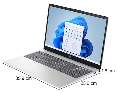 Foto 7 | Laptop HP 15-FC0230LA 15.6 Pulgadas Windows 11 Home AMD Ryzen 8 GB RAM 512 GB SSD Azul