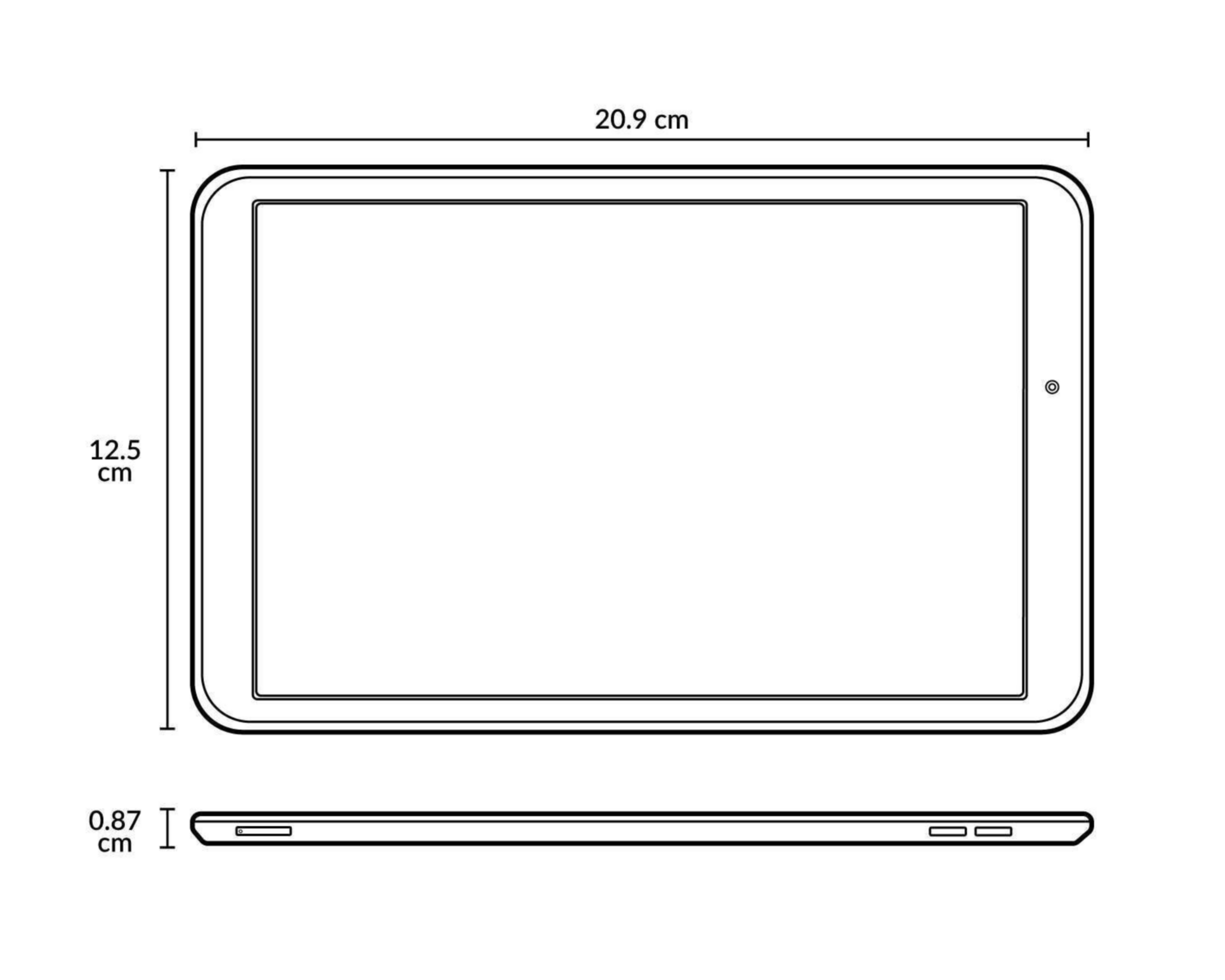 Foto 6 pulgar | Tablet Alcatel 8092K 10" 32 GB Wifi y Bluetooth Android  2 GB Negra